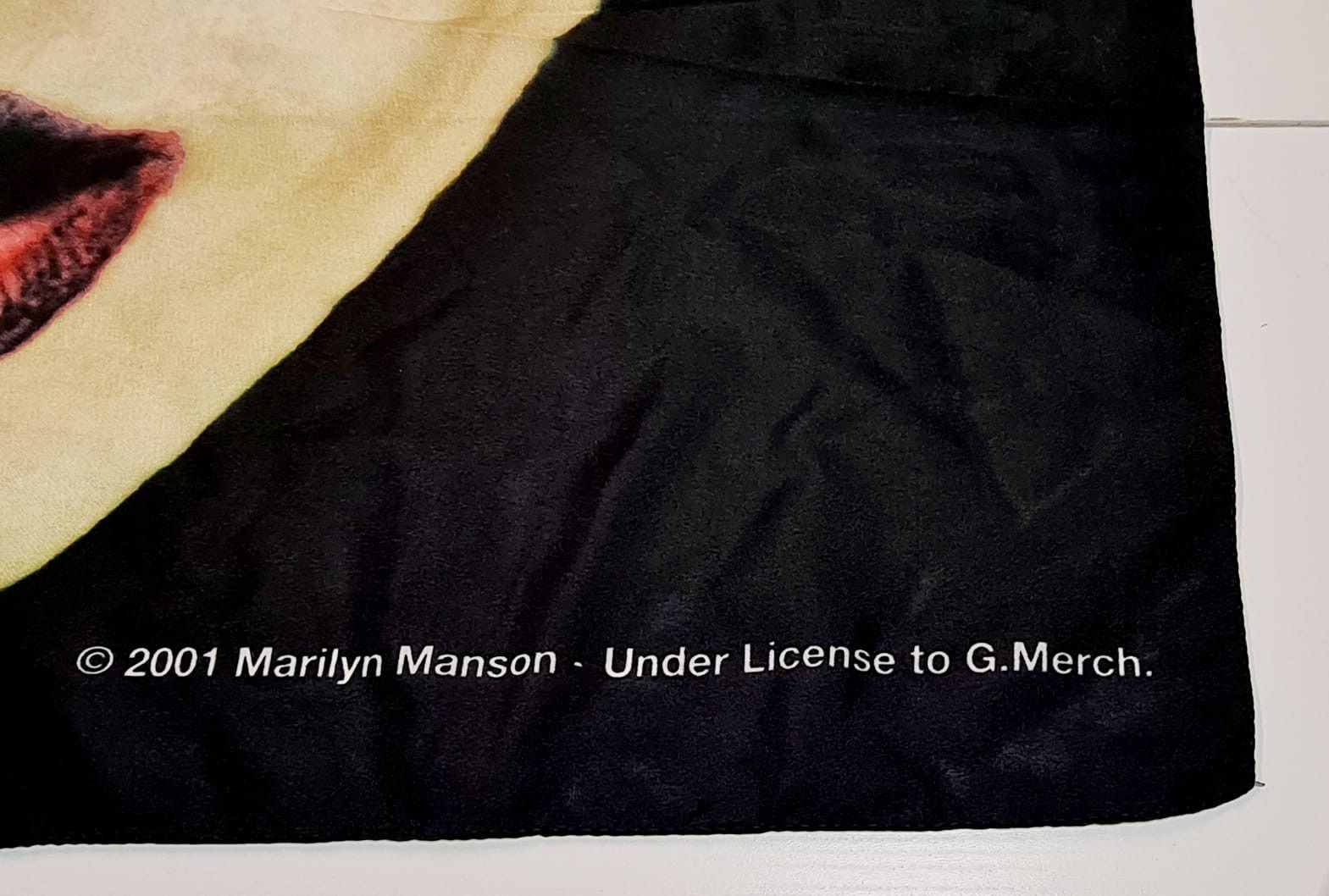 Other Marilyn Manson face flag 75x105cm Vintage Rare Size ONE SIZE - 2 Thumbnail