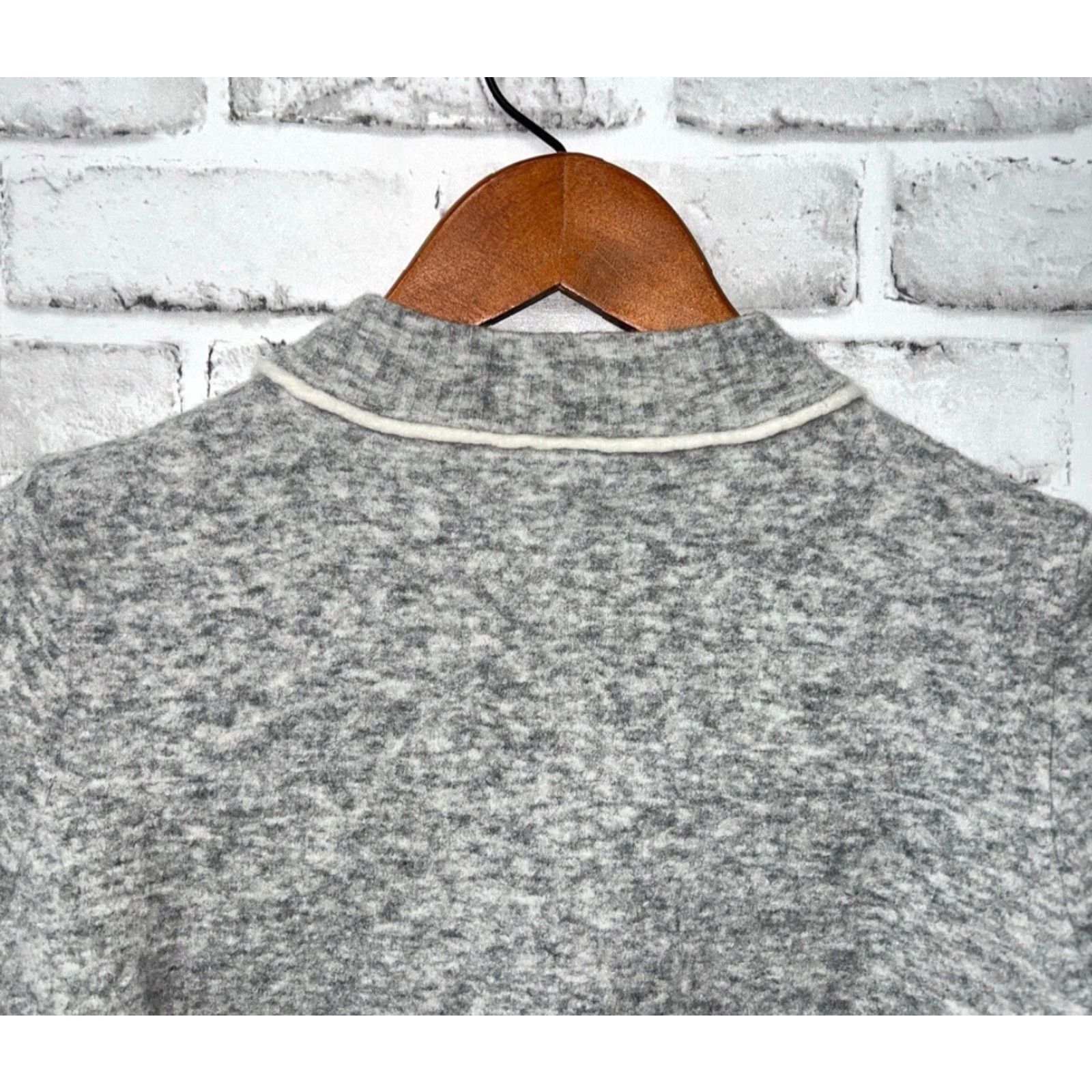 Athleta VINTAGE Athleta Wool Blend Sweater Pullover Womens Small Gray Casual Fall Size S / US 4 / IT 40 - 5 Thumbnail