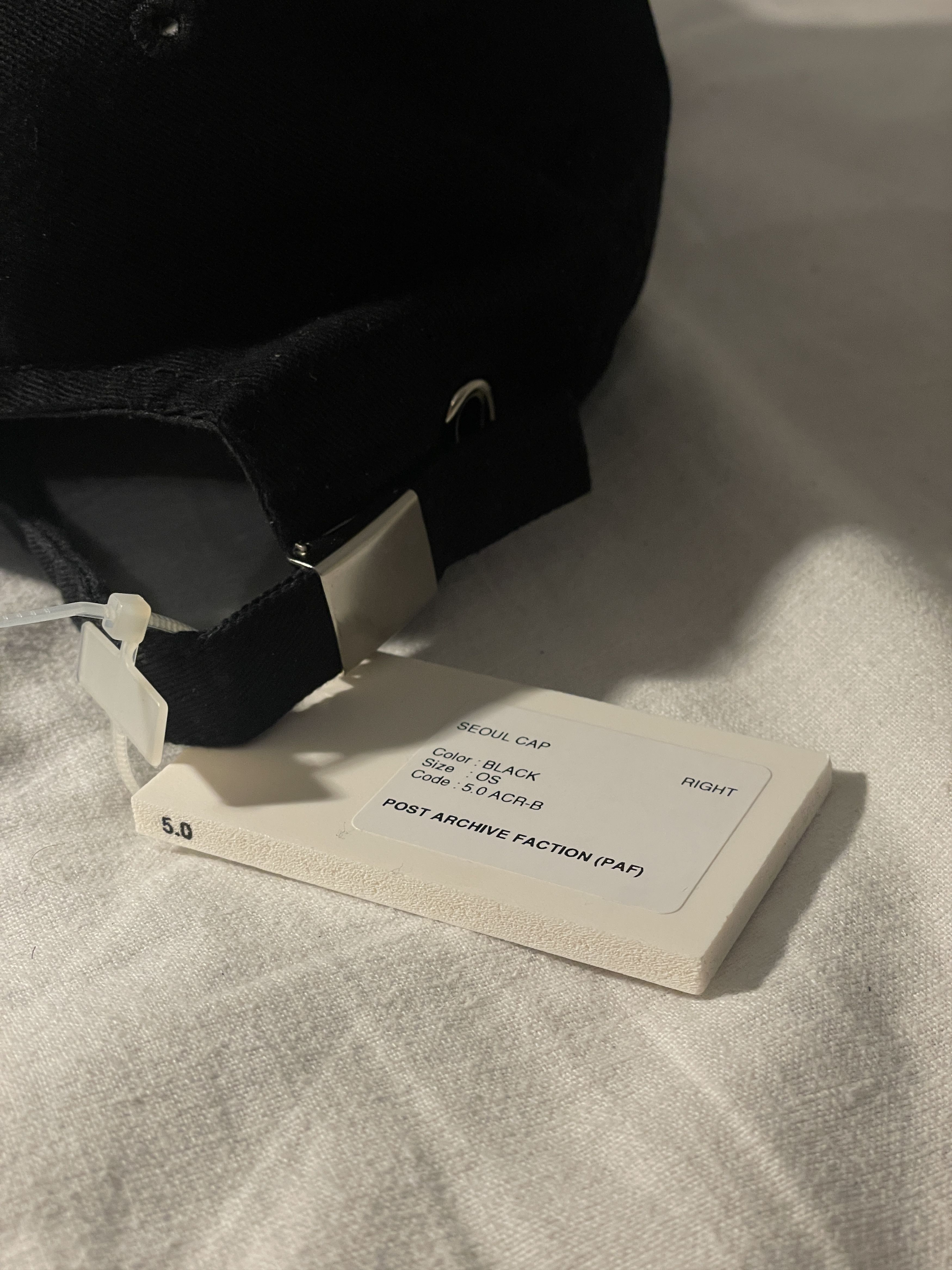 POST ARCHIVE FACTION (PAF) Post Archive Faction 5.0 Right Seoul Cap Size ONE SIZE - 7 Thumbnail