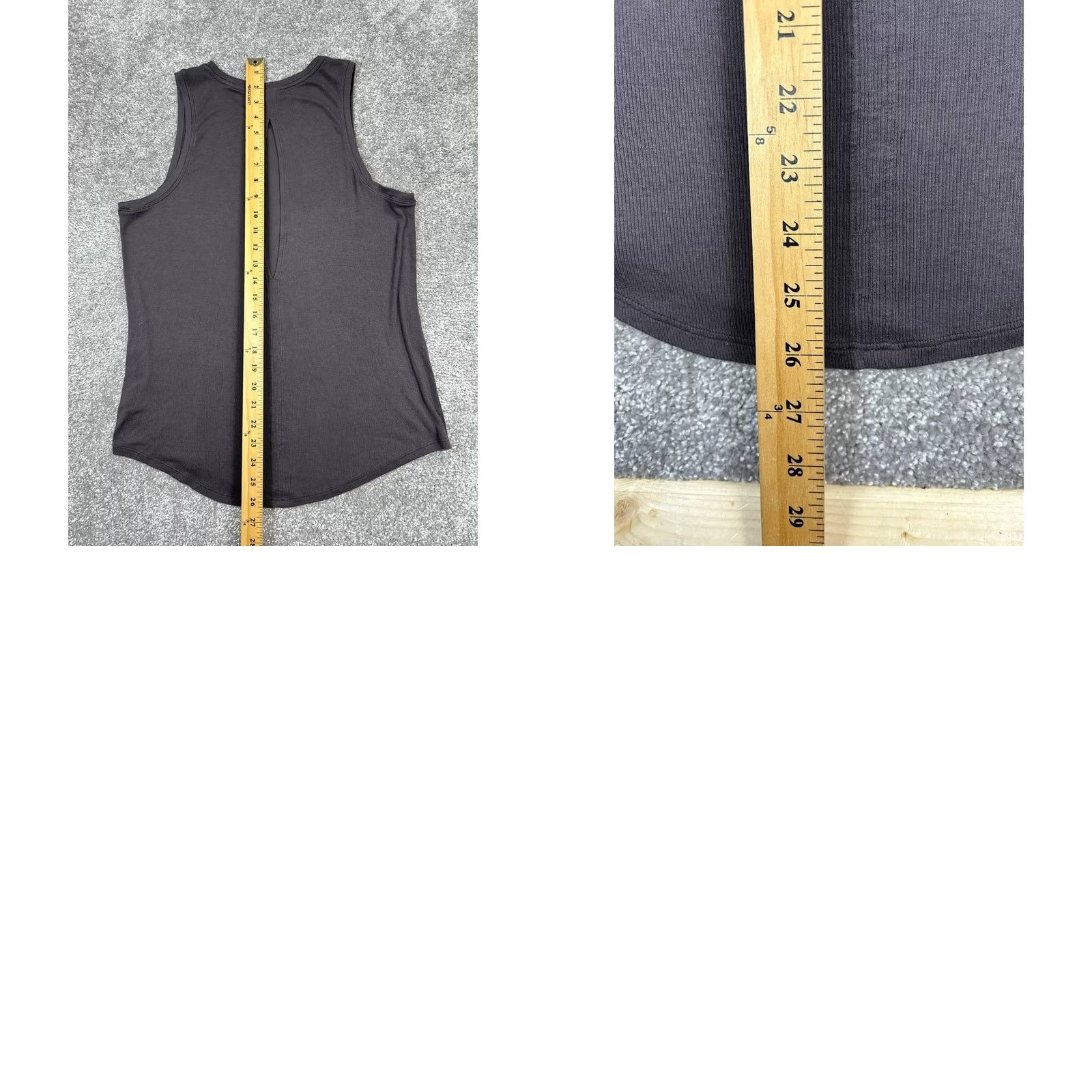 Athleta Athleta Shirt Women's Medium Gray Knit Pullover Size M / US 6-8 / IT 42-44 - 8 Thumbnail