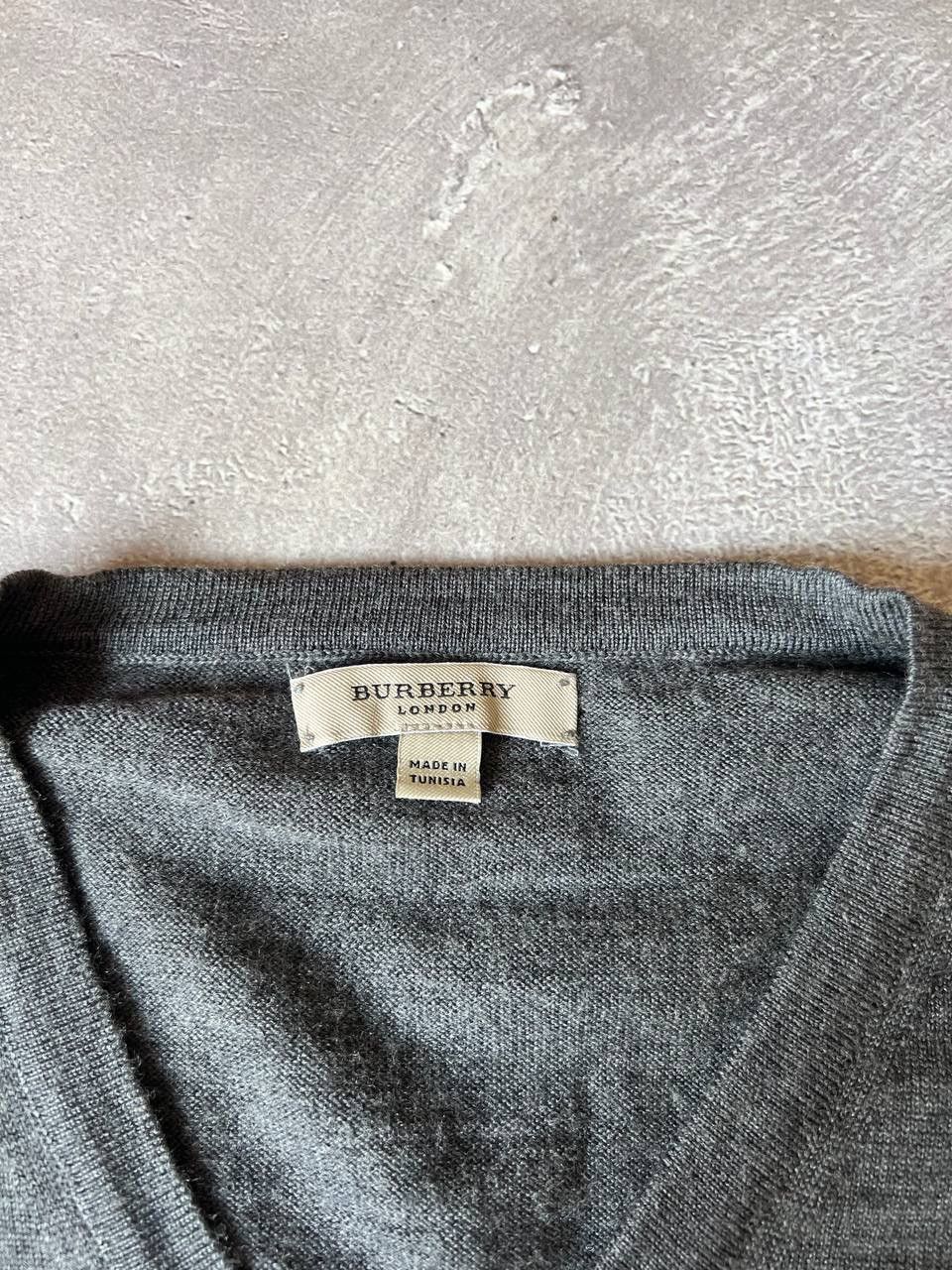 Burberry Vintage Burberry Merino Wool Sweater Size US XL / EU 56 / 4 - 3 Thumbnail