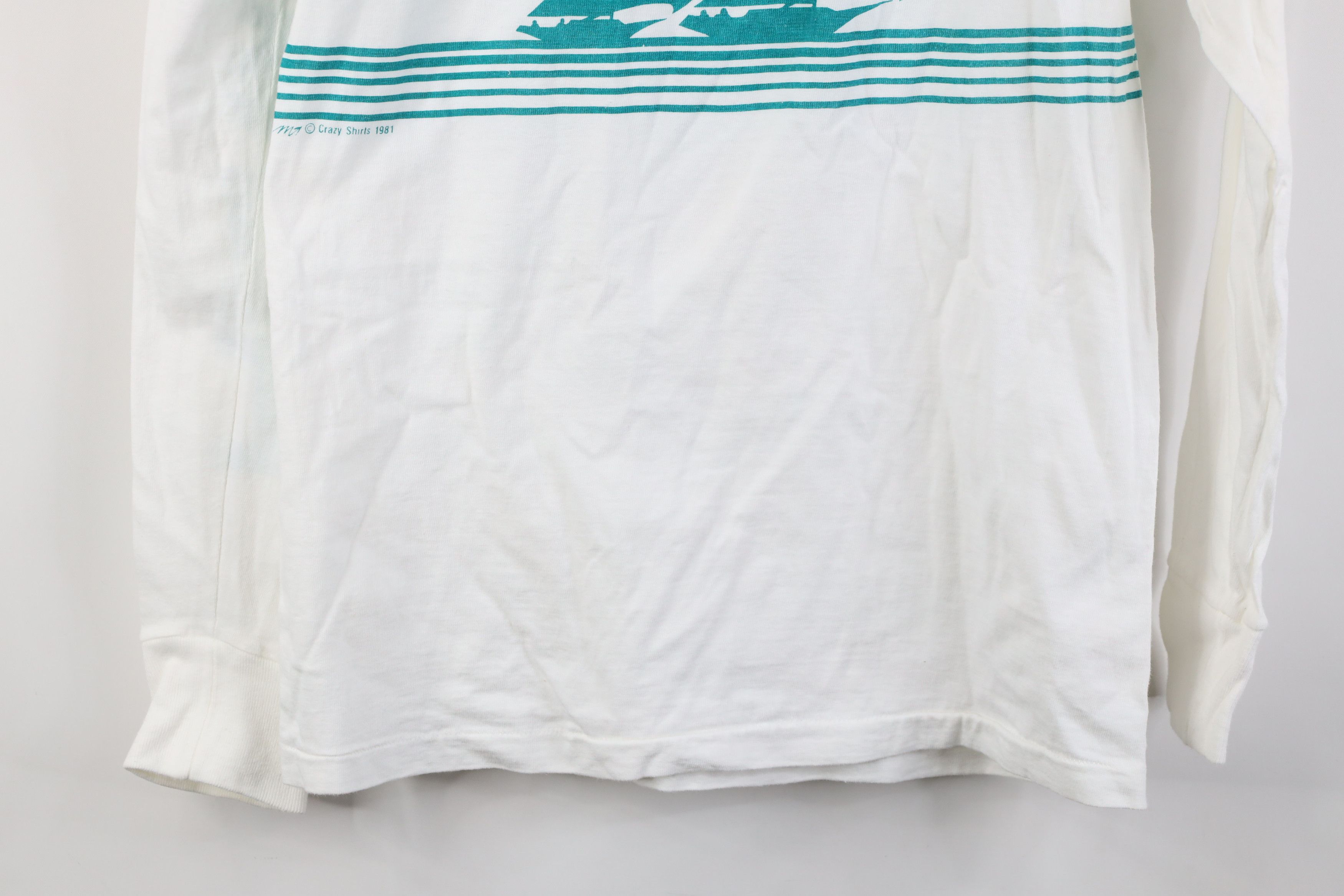 Vintage Vintage 70s Streetwear Sailing Long Sleeve T-Shirt USA Size US S / EU 44-46 / 1 - 15 Thumbnail