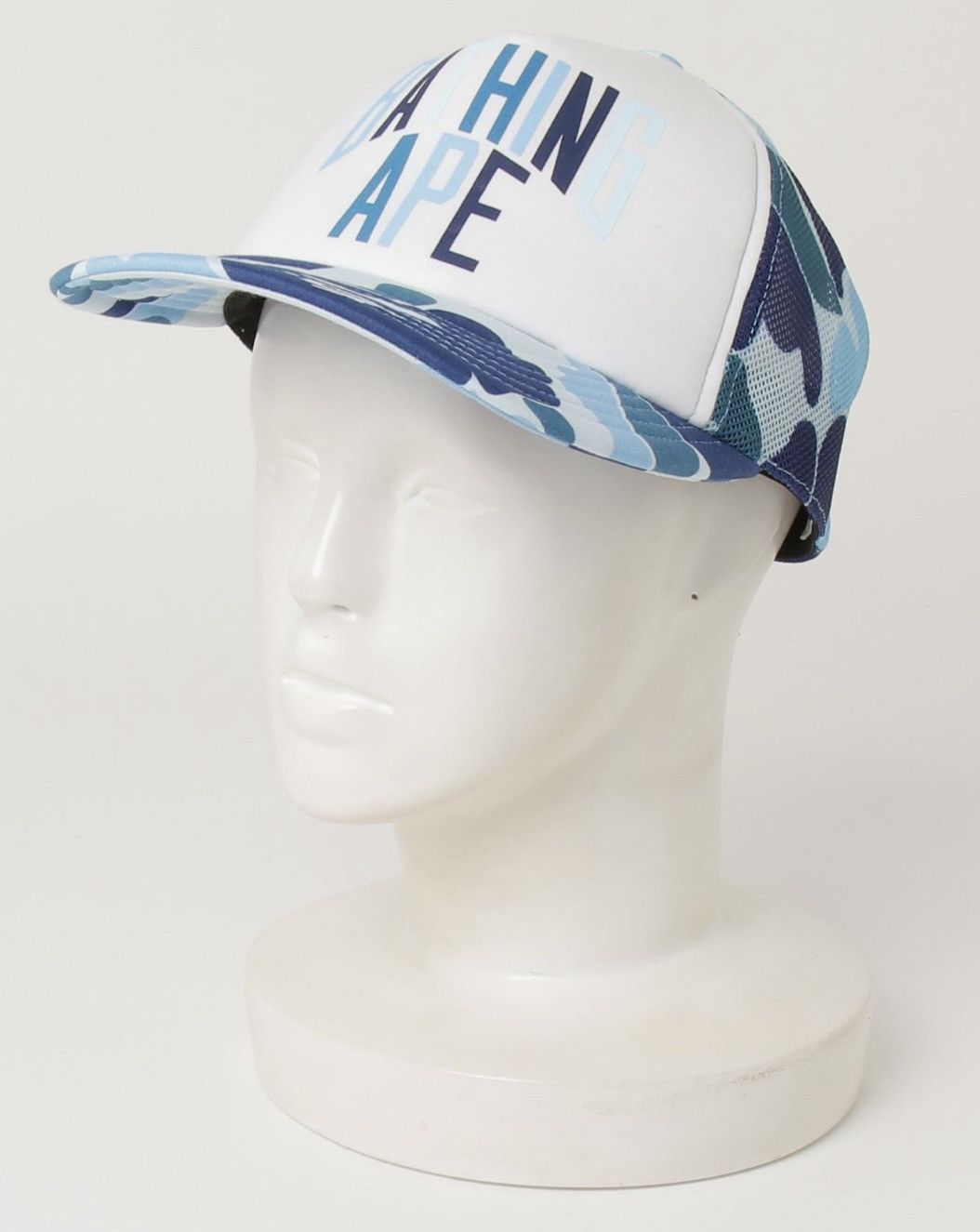 Authentic ape bape abc camo NYC logo trucker hat new cap