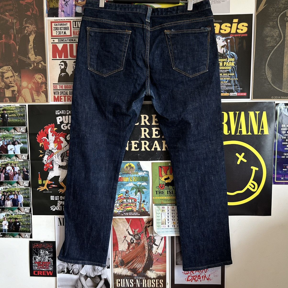 Paul Smith Vintage Paul Smith Blue Denim Size US 35 - 7 Thumbnail