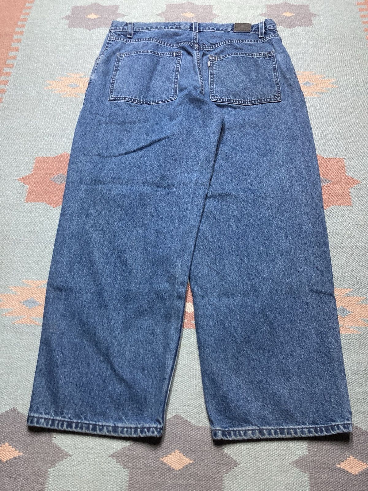 Levi's × Vintage Vtg 90s y2k baggy jeans Levi’s silvertab skater grunge 36x30 Size US 36 / EU 52 - 2 Thumbnail