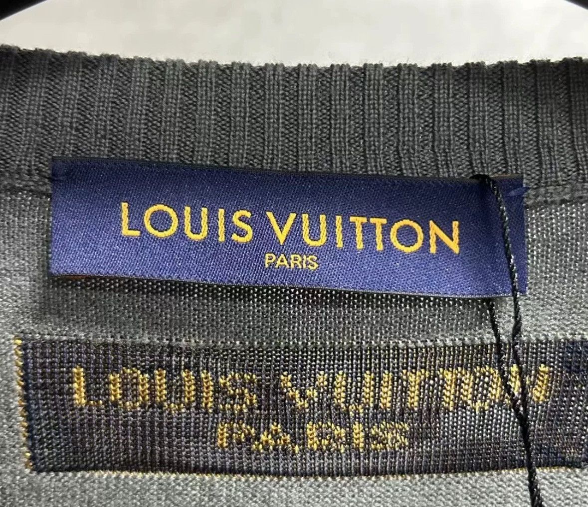 Louis Vuitton Louis Vuitton's latest grey tool logo knit sweater Size US L / EU 52-54 / 3 - 4 Thumbnail