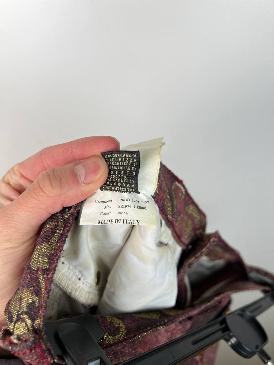 Roberto Cavalli × Vintage Roberto Cavalli rare vintage pants wmns size 27 Size 27" / US 4 / IT 40 - 6 Thumbnail