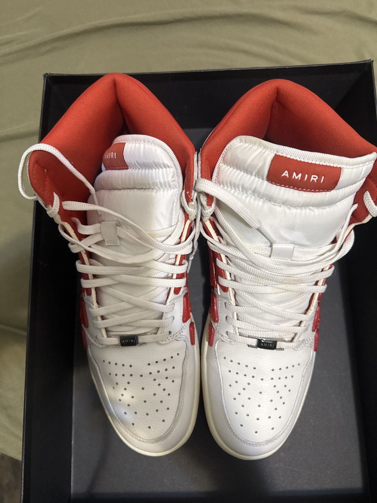 Amiri Amiri Skel Top High-Top Sneakers Size US 12 / EU 45 - 2 Thumbnail