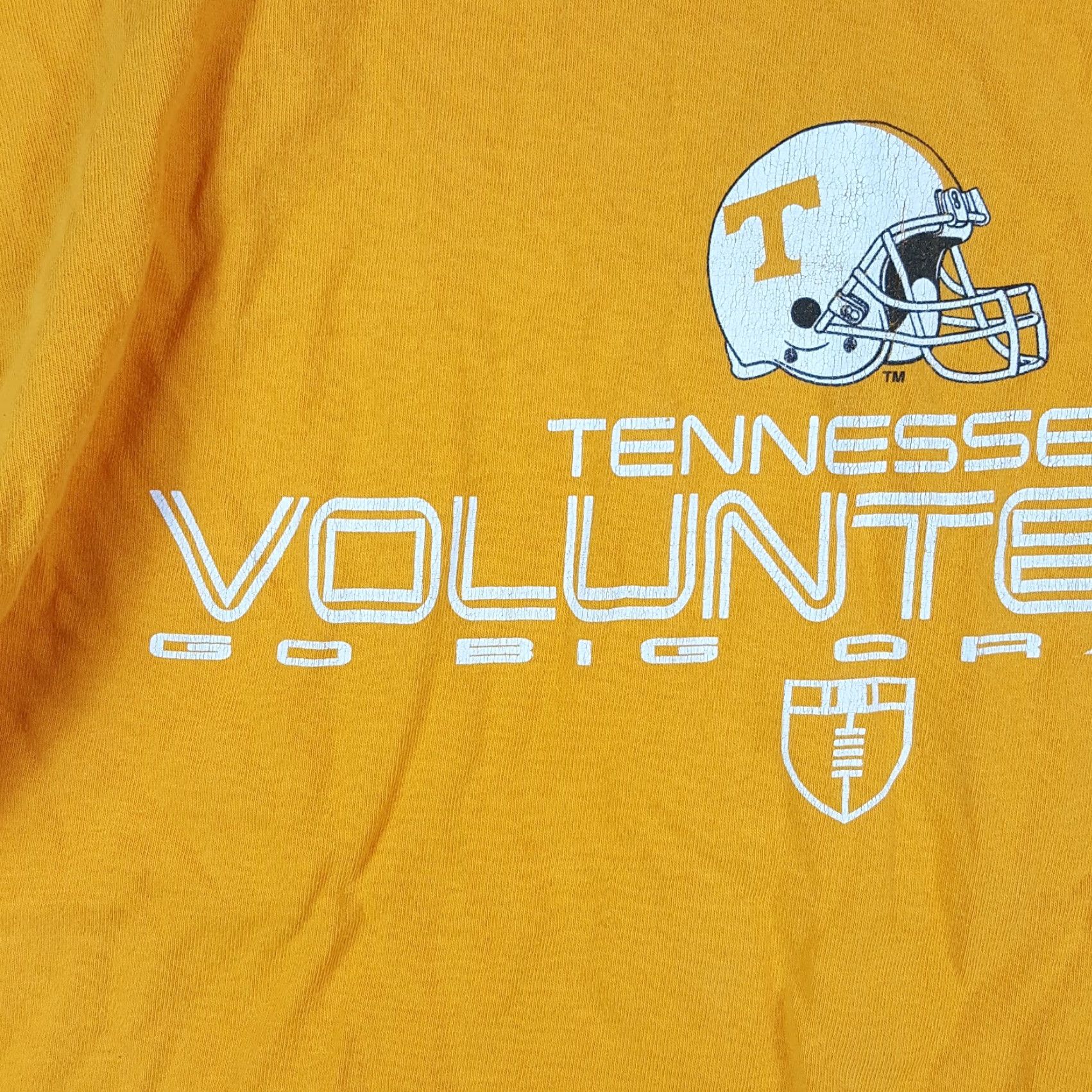 Vintage Vintage 90s ESPN Tennessee Volunteers Football T-Shirt Size Large Orange Retro NCAA Y2K Men Size US L / EU 52-54 / 3 - 3 Thumbnail