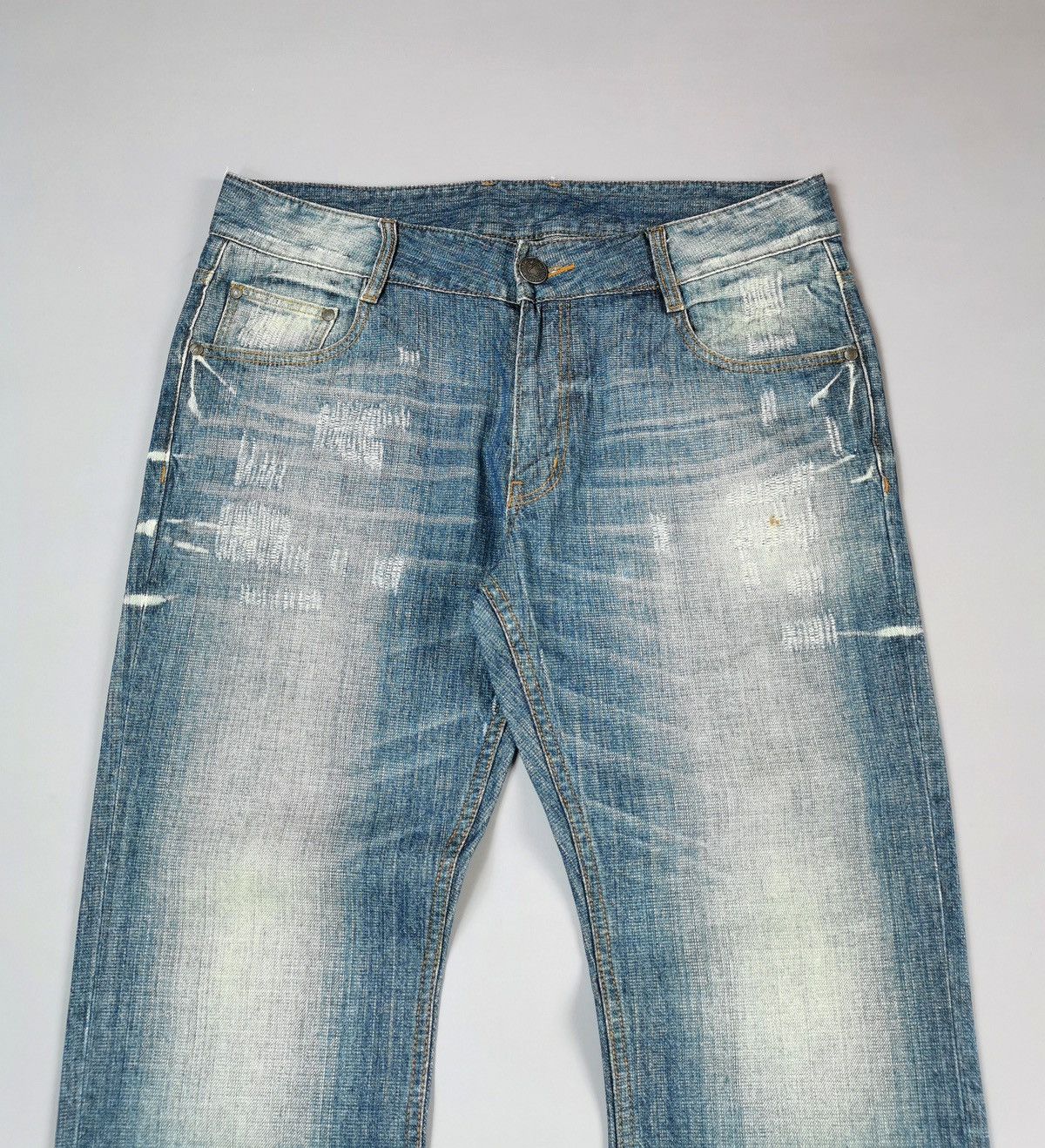 Japanese Brand More Core Division M.C.D Jeans (LG68) Size US 37 - 3 Thumbnail
