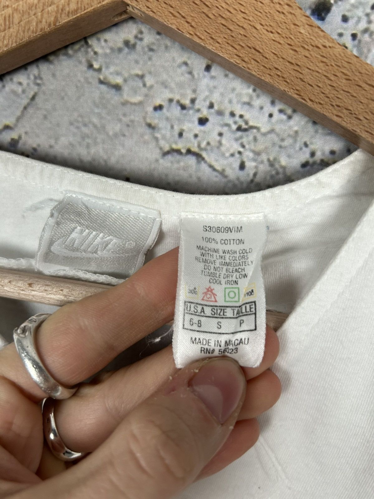 Nike Vintage Nike Grey Tag Archive Sportswear Tee Tennis Court Size US S / EU 44-46 / 1 - 6 Thumbnail