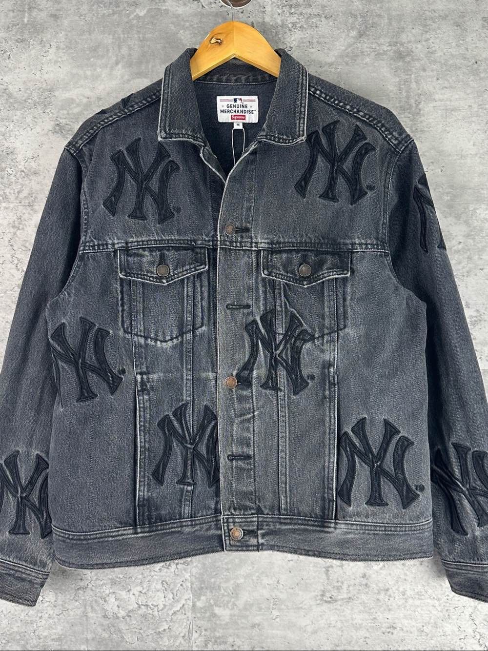 Supreme ニューヨーク・ヤンキース デニムジャケット Supreme®/New