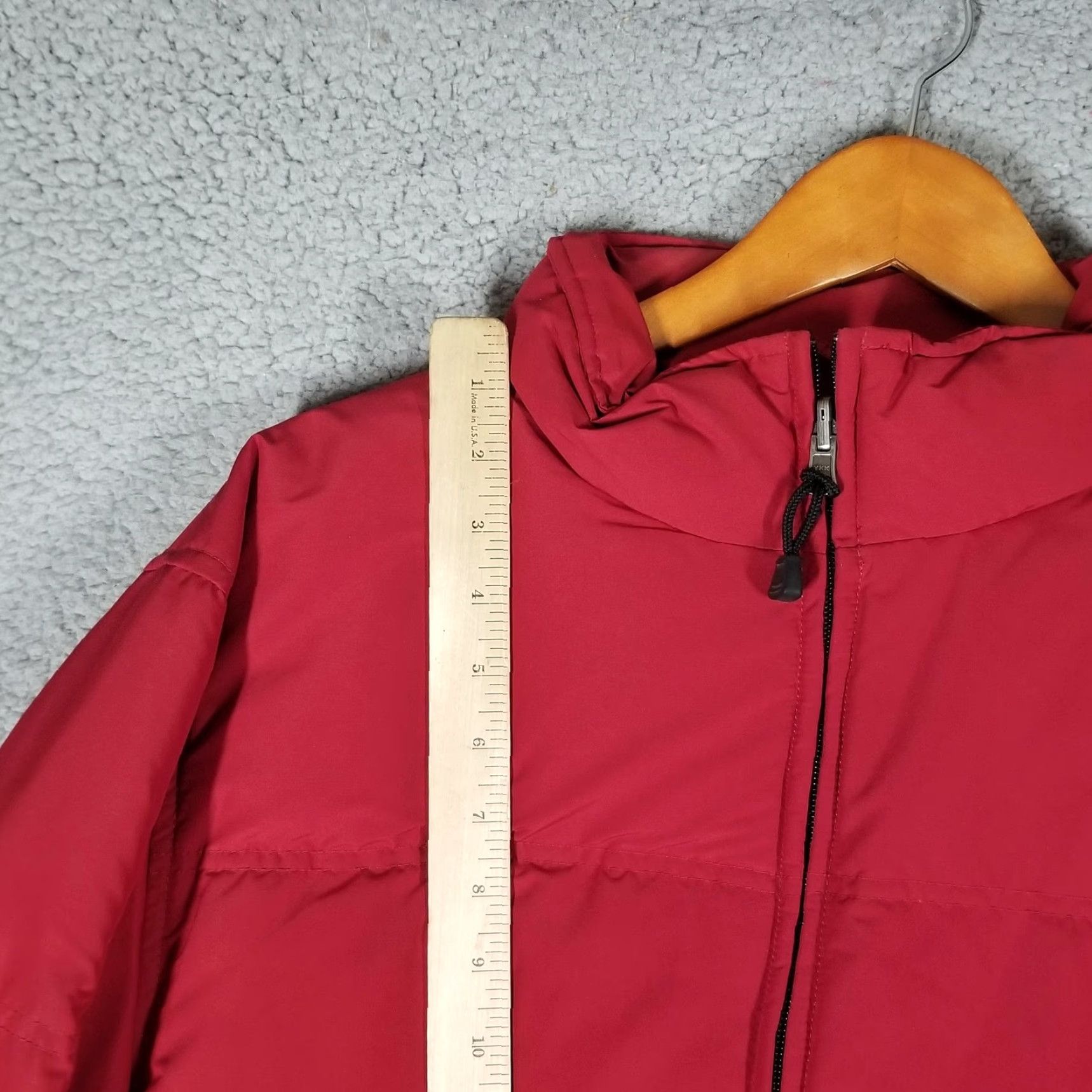 Eddie Bauer Eddie Bauer Jacket Mens Large Tall Goose Down Puffer Full Zip Winter Coat Warm Red Size US L / EU 52-54 / 3 - 6 Thumbnail