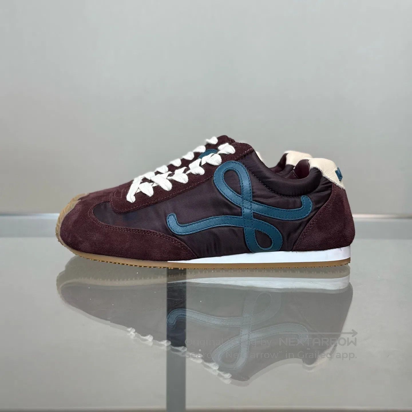 Loewe Loewe Nylon and Cow Leather Ballet Runner 2.0 Women's Spor Size US 6.5 / IT 36.5 - 2 Thumbnail