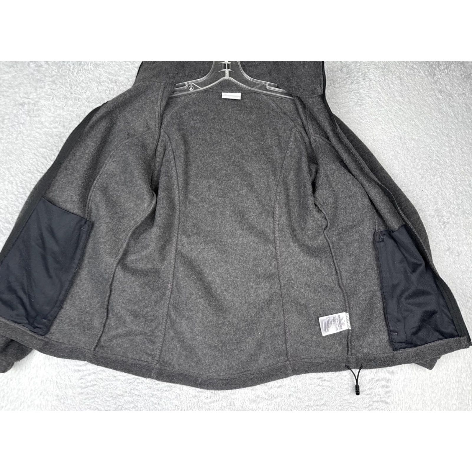 Vintage Columbia Jacket Small Gray Fleece Full Zip Outdoor Hiking Womens Size S / US 4 / IT 40 - 2 Thumbnail