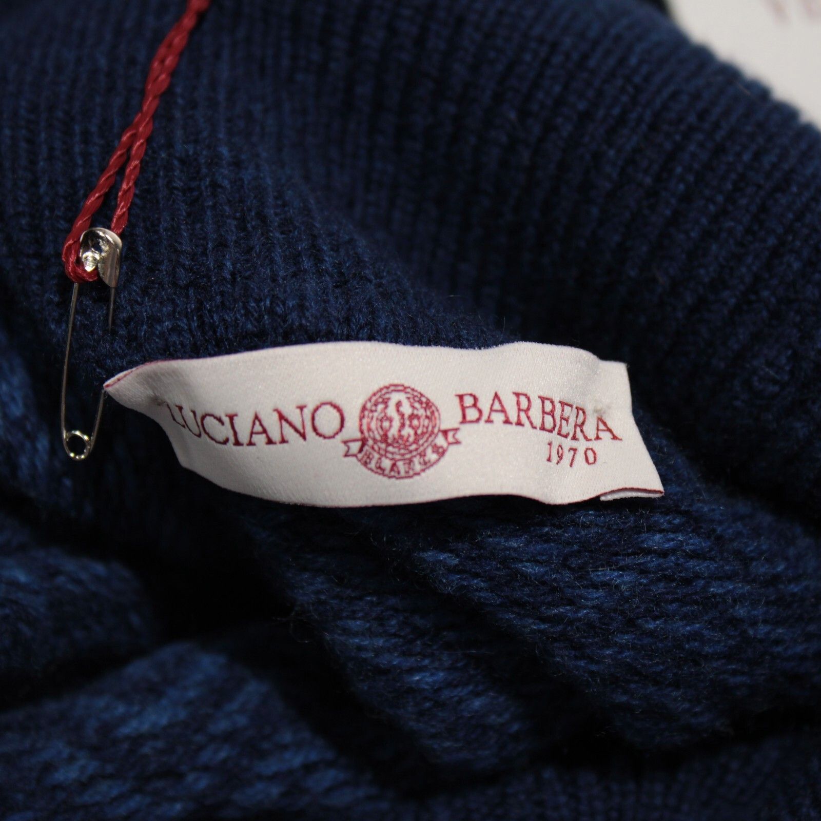Luciano Barbera Luciano Barbera Sweater Size US L in Blue Size US L / EU 52-54 / 3 - 7 Thumbnail