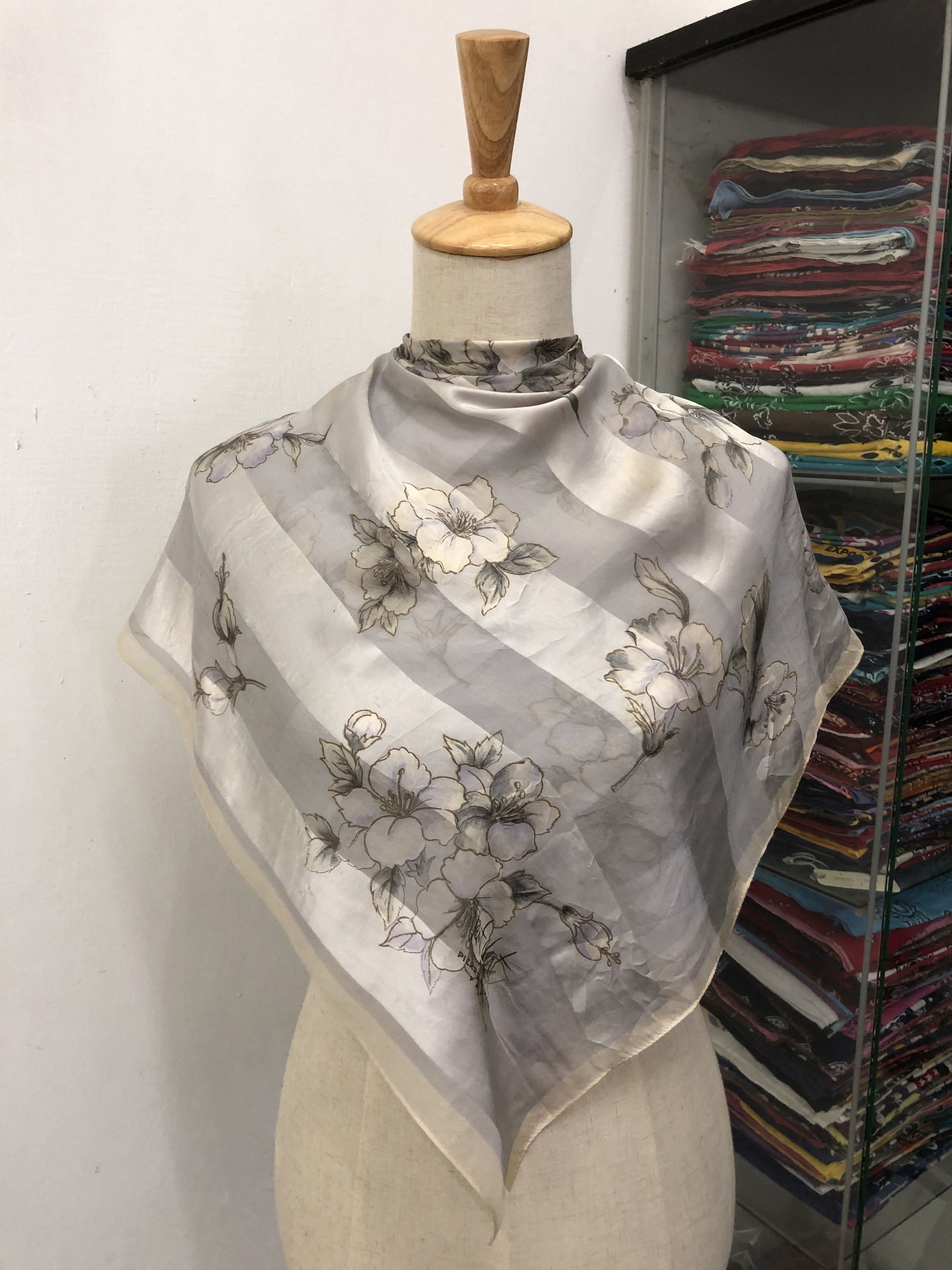 Pierre Balmain Vintage Pierre Balmain Silk Scarf Size ONE SIZE - 1 Thumbnail