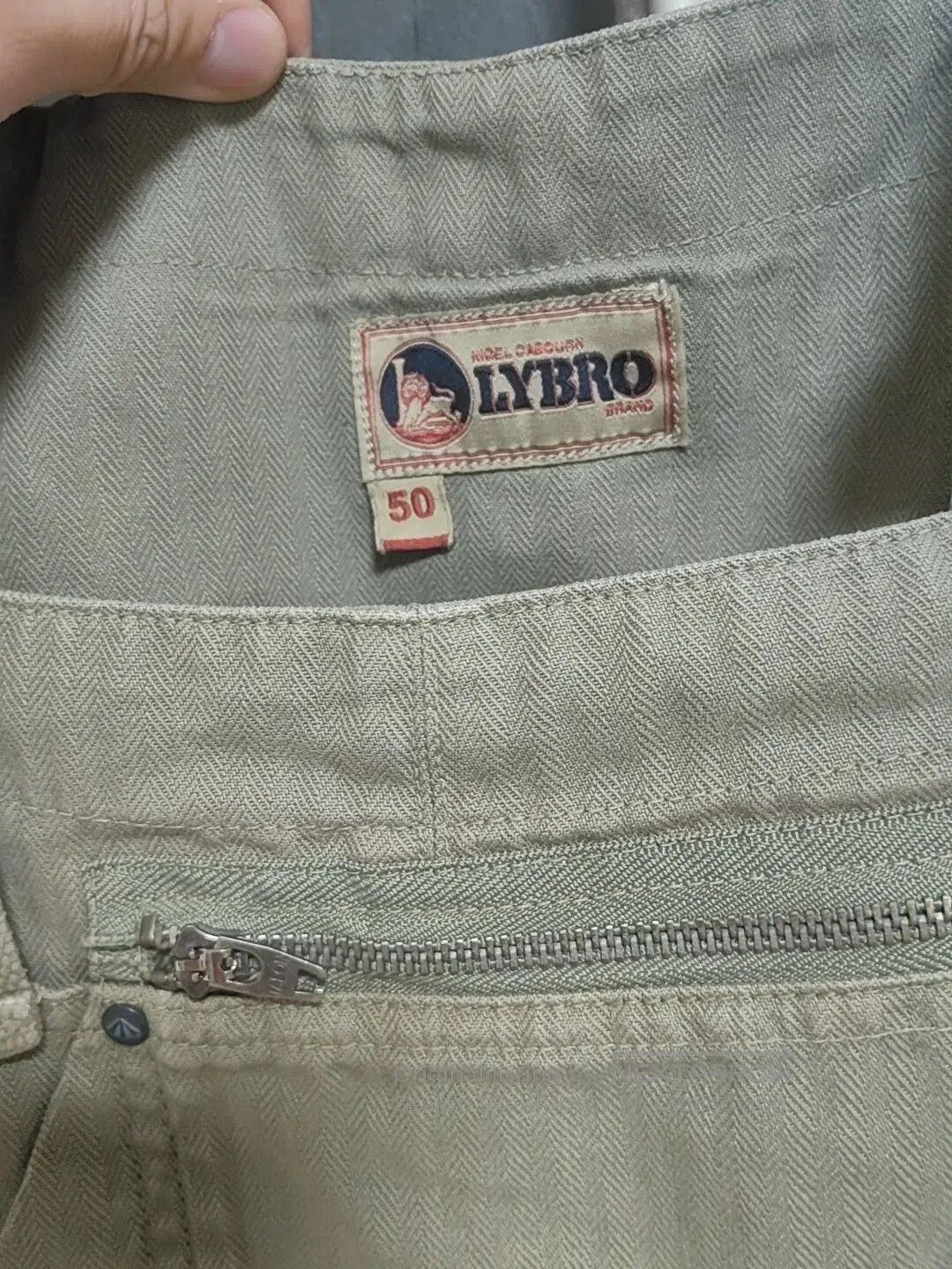 Nigel Cabourn Nigel Cabourn Lybro Green Work Overalls. Size US 34 / EU 50 - 8 Thumbnail