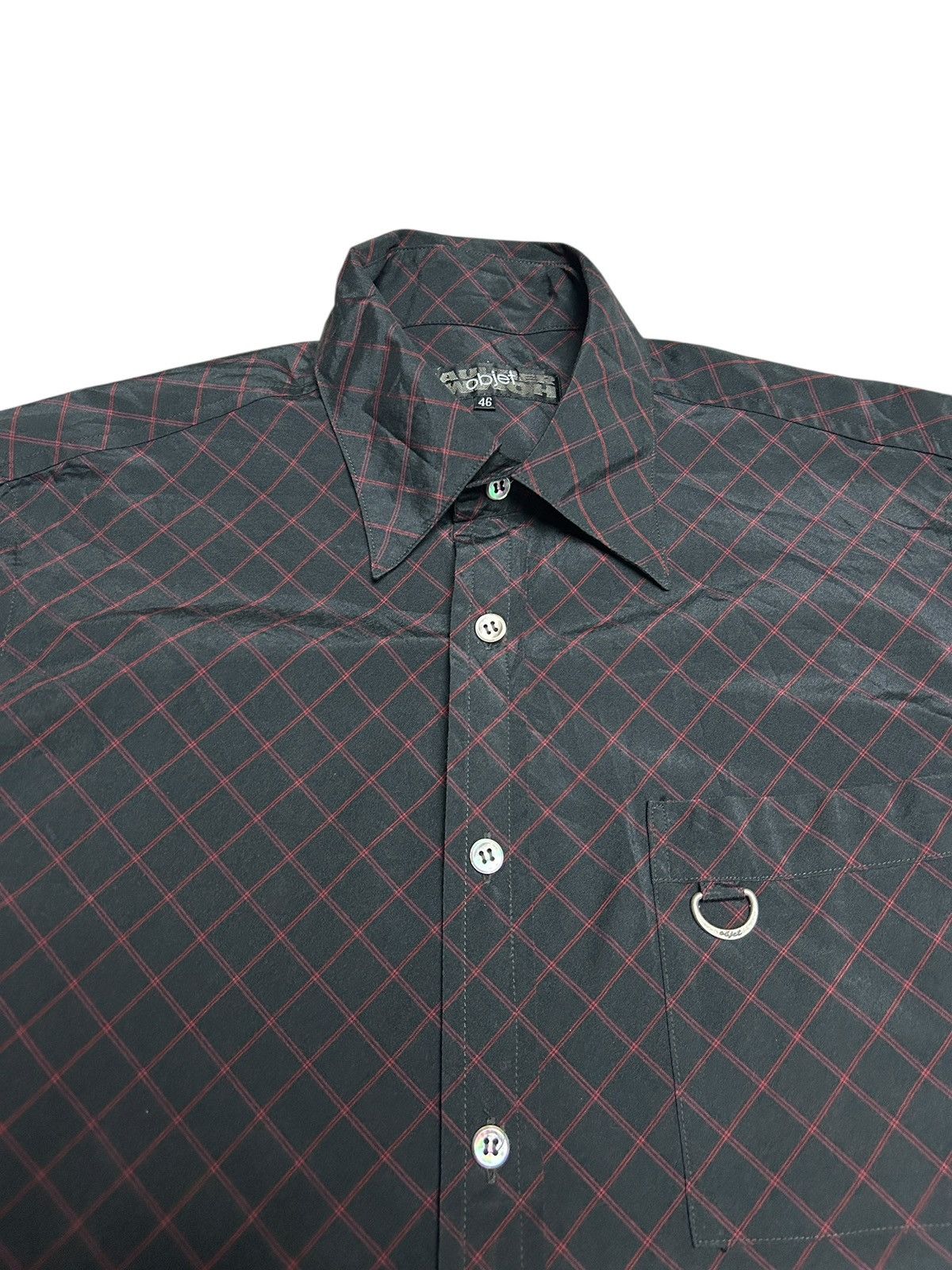 Jean Paul Gaultier Objet D-Ring Button Up Size US S / EU 44-46 / 1 - 2 Thumbnail