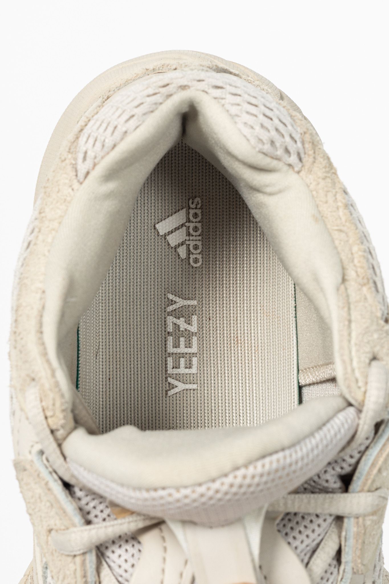 Yeezy Adidas Yeezy 500 "Blush" Suede & Mesh Sneakers Size US 4.5 / IT 34.5 - 11 Thumbnail