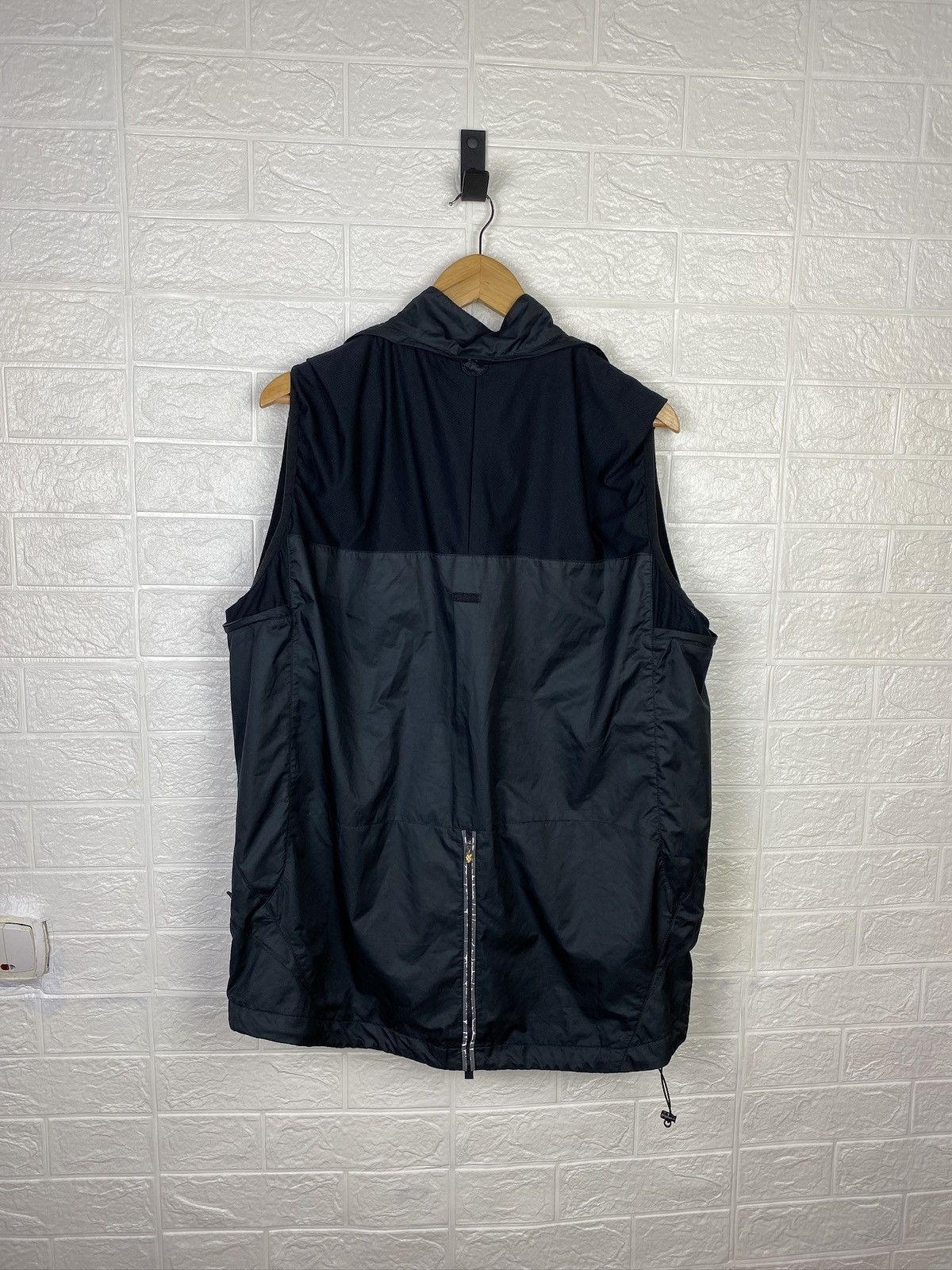 Nike × Vintage Nike Windbreaker Transformer Jacket - Vest Black Size XL Size US XL / EU 56 / 4 - 11 Thumbnail