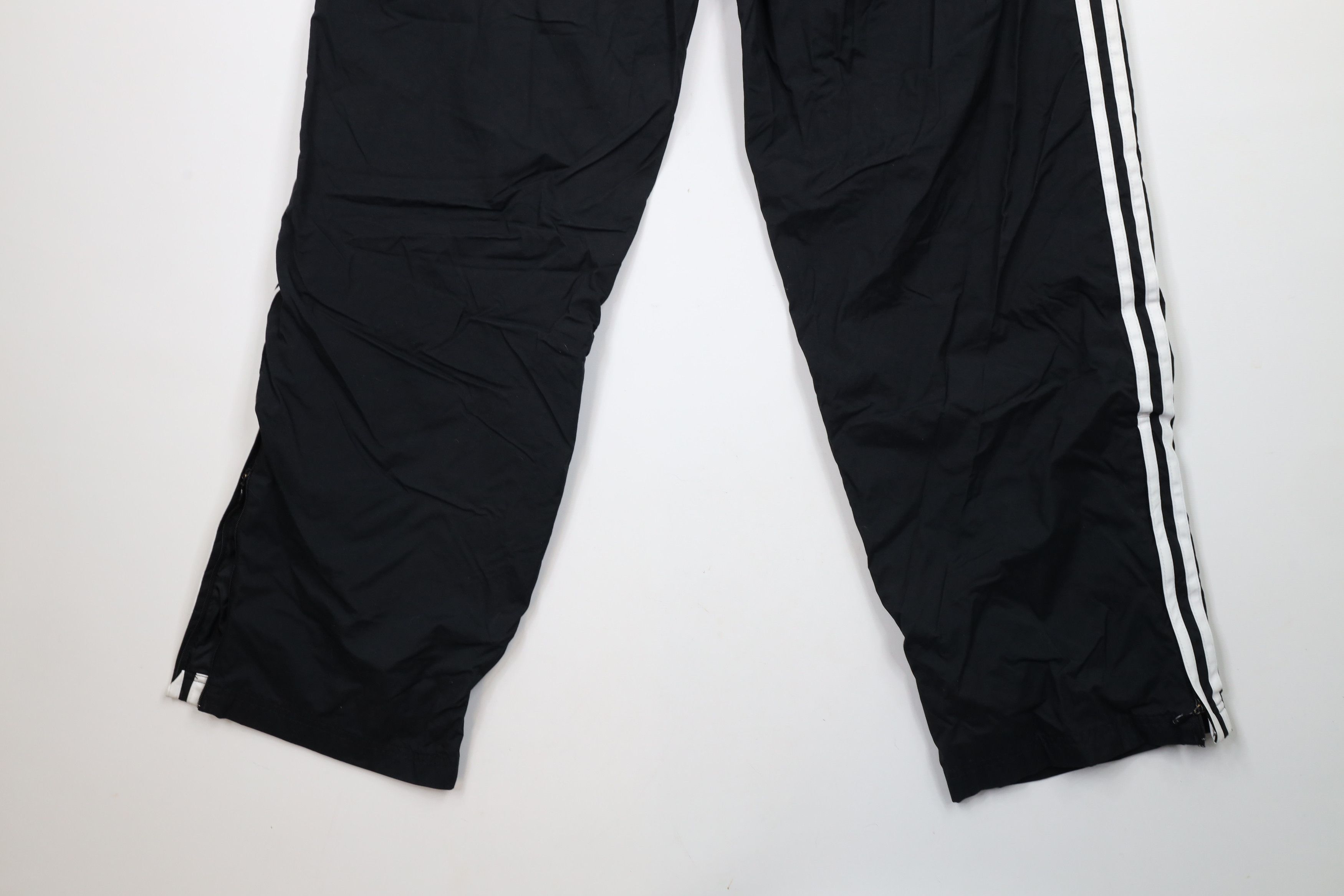 Adidas × Vintage Vintage Y2K 2001 Adidas Lined Wide Leg Windbreaker Pants Size US 36 / EU 52 - 13 Thumbnail