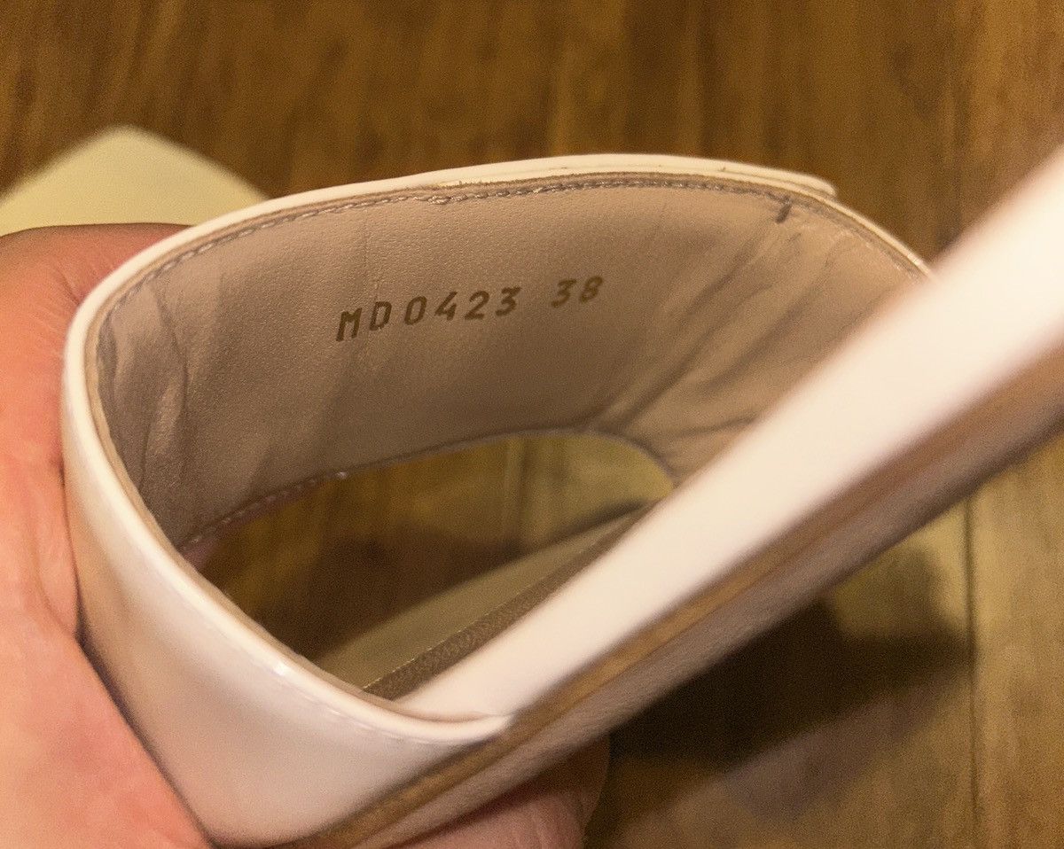 Dior C'EST DIOR SLIDE White Patent Calfskin size 38