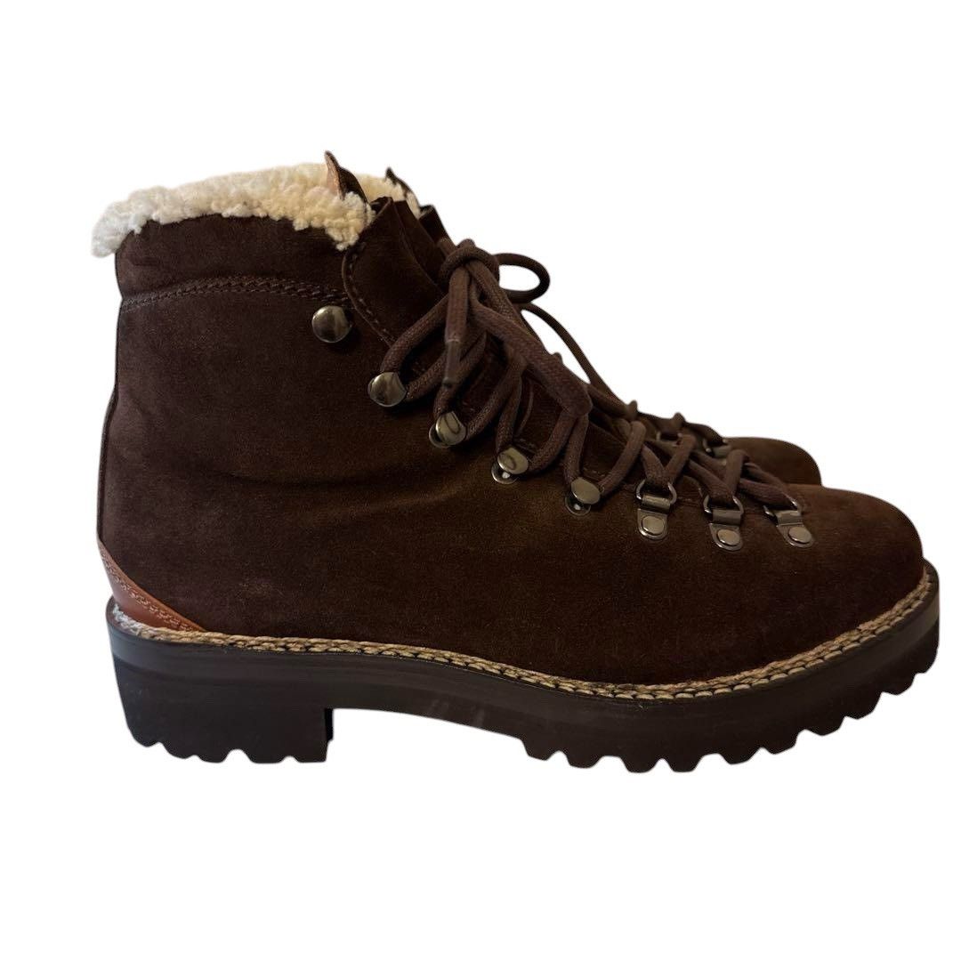 Ralph Lauren Purple Label Ralph Lauren Purple Label Suede x Boa Boots Brown 8 Size US 8 / EU 41 - 9 Thumbnail