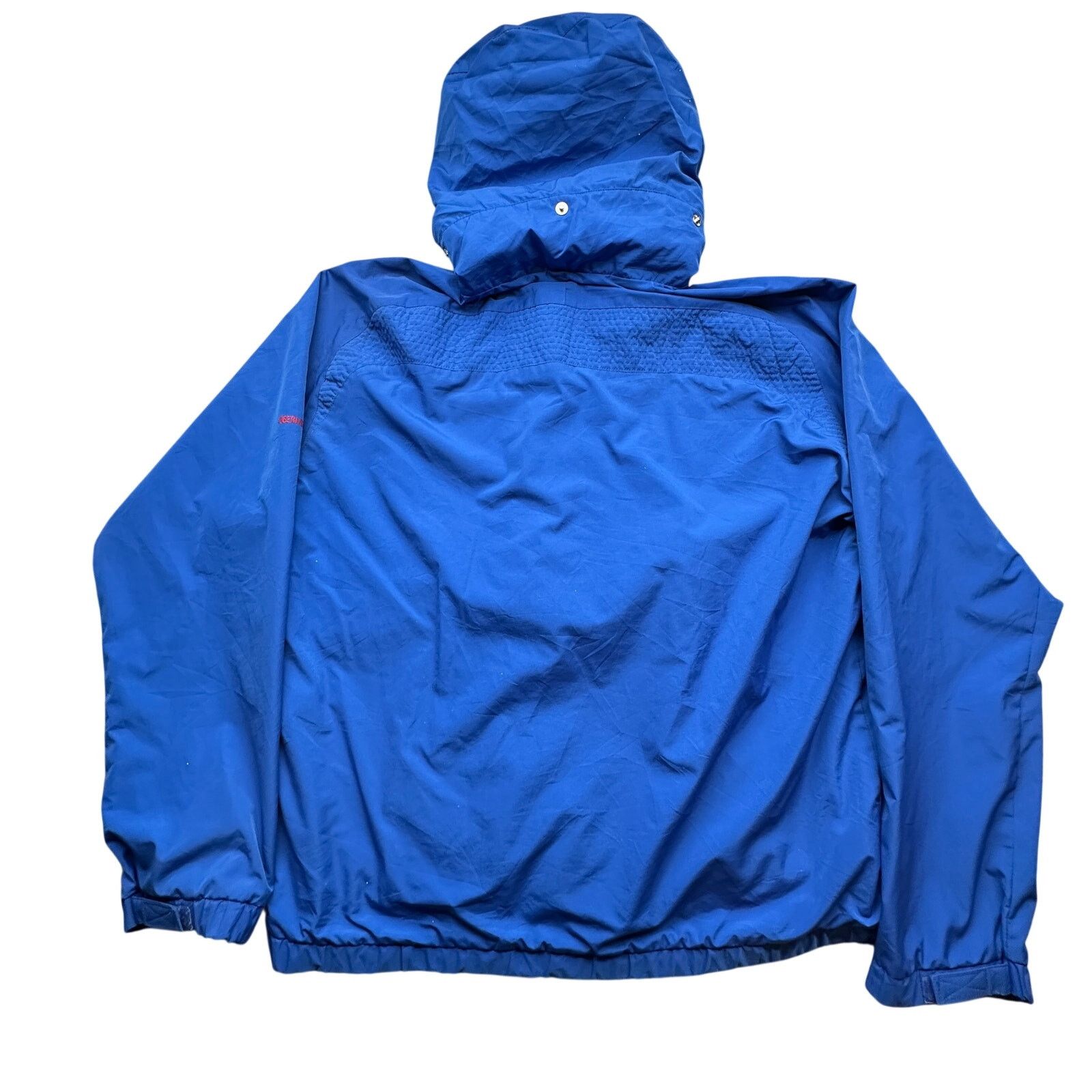 Obermeyer VTG Obermeyer 1/2 Zip Anorak Windbreaker Jacket Men XL Blue Size US XL / EU 56 / 4 - 2 Thumbnail