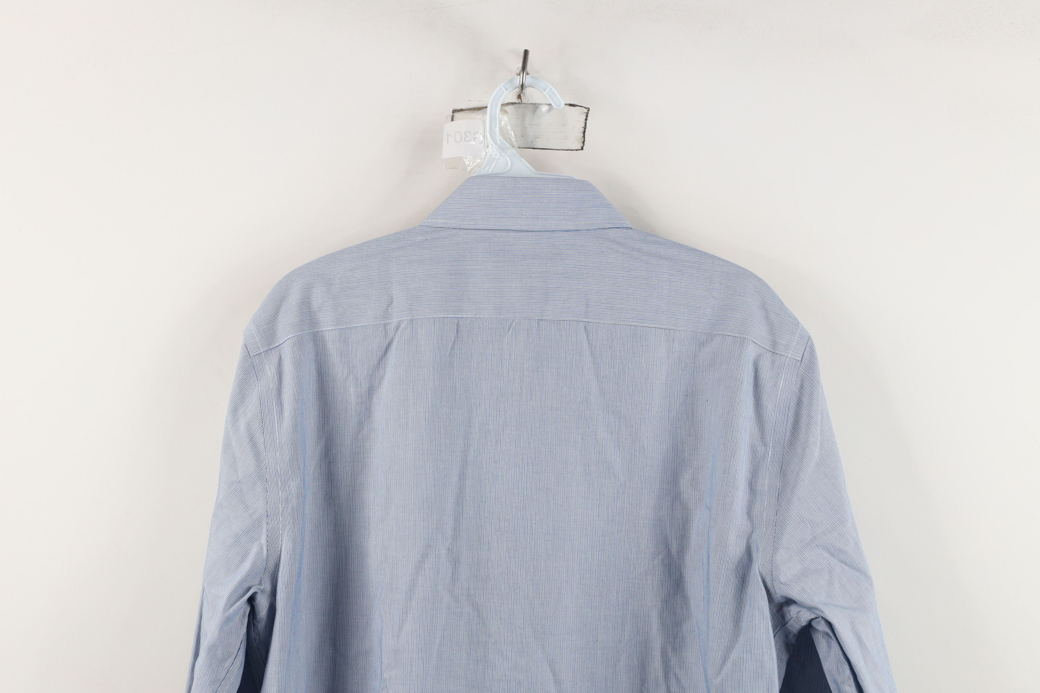 Banana Republic Banana Republic Non Iron Pinstriped Collared Button Shirt Size US M / EU 48-50 / 2 - 9 Thumbnail