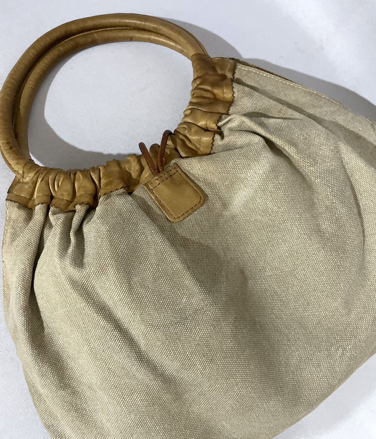 Vivienne Westwood Vintage Canvas Hobo Tote Bag - Medium Size ONE SIZE - 5 Thumbnail