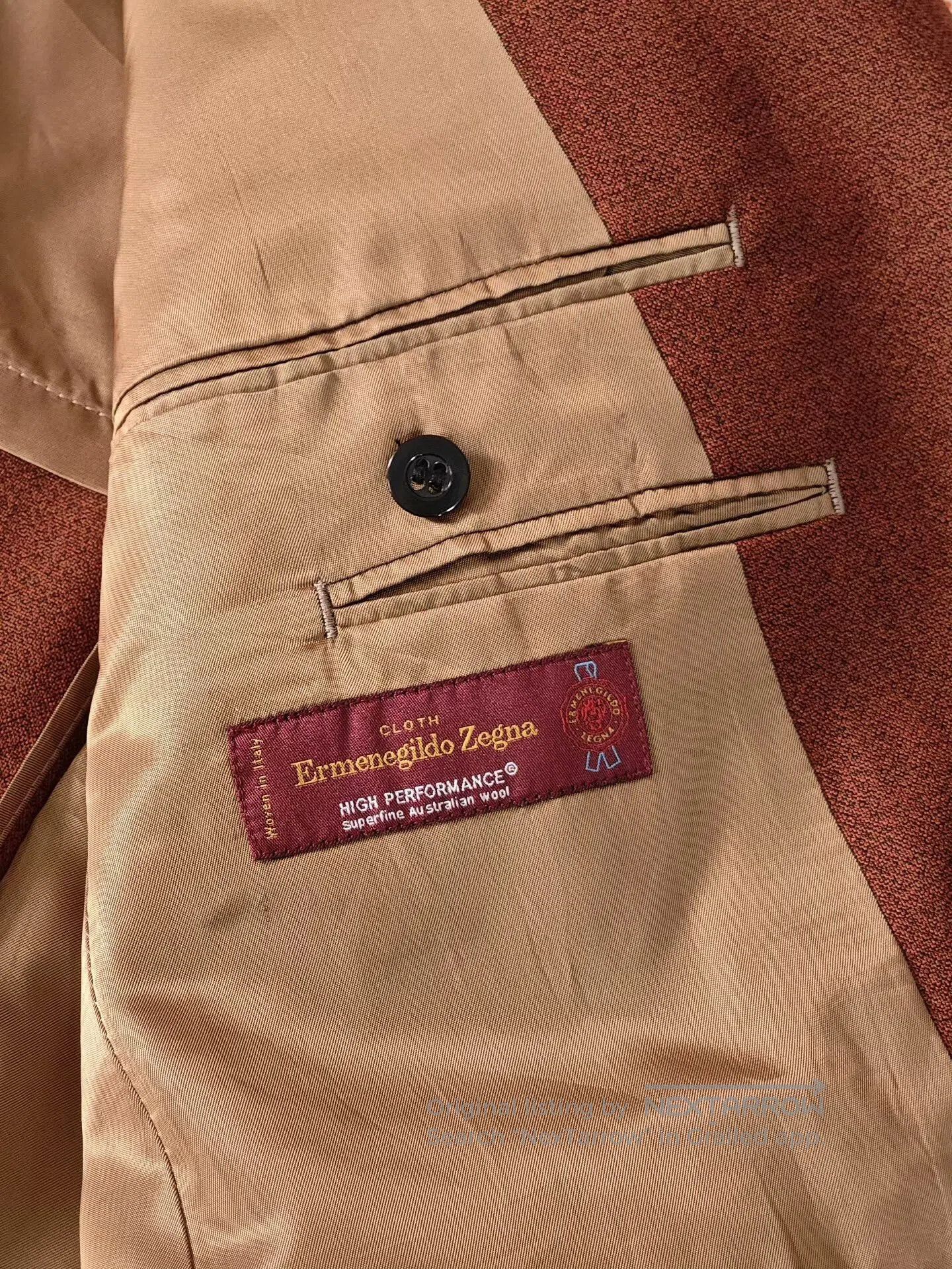 Ermenegildo Zegna Custom Wool and Linen Suit by Zegna. Size US L / EU 52-54 / 3 - 7 Thumbnail