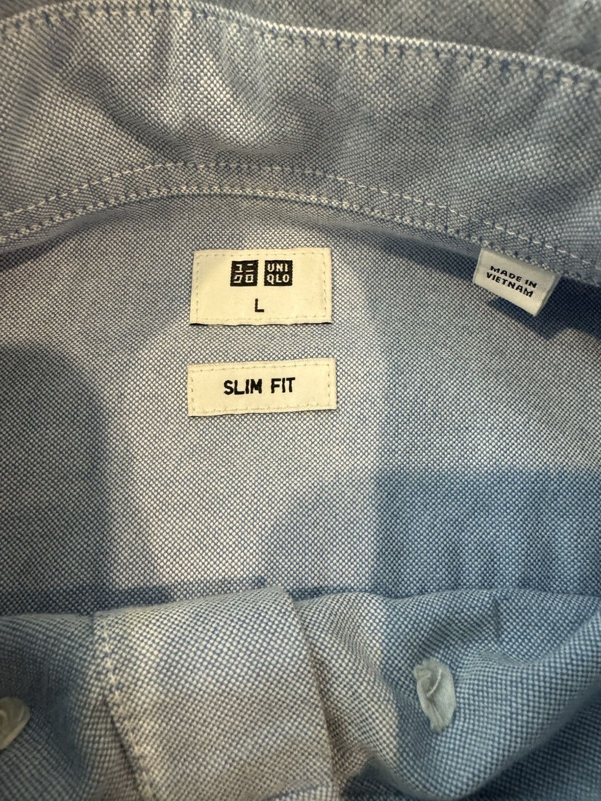 Japanese Brand × Uniqlo Oxford Shirt Size US L / EU 52-54 / 3 - 3 Thumbnail