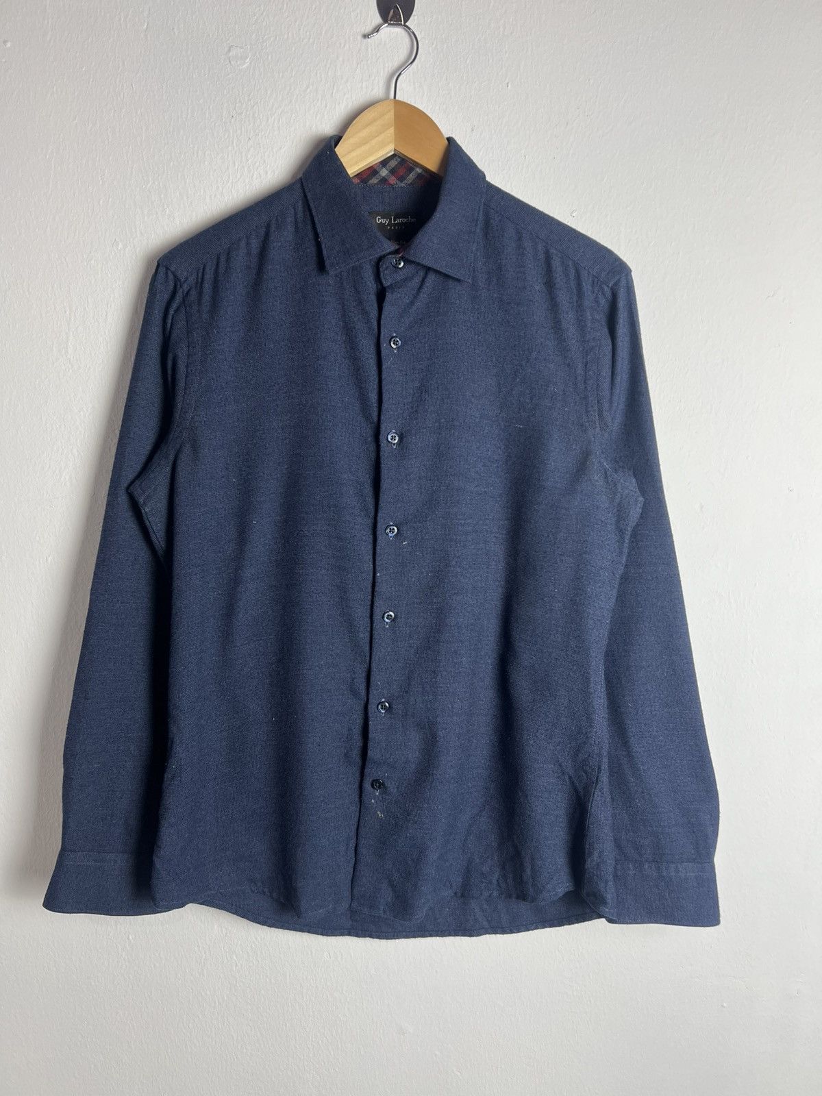 Guy Laroche Guy Laroche Long Sleeve Button Fastening Shirt Size US M / EU 48-50 / 2 - 1 Thumbnail