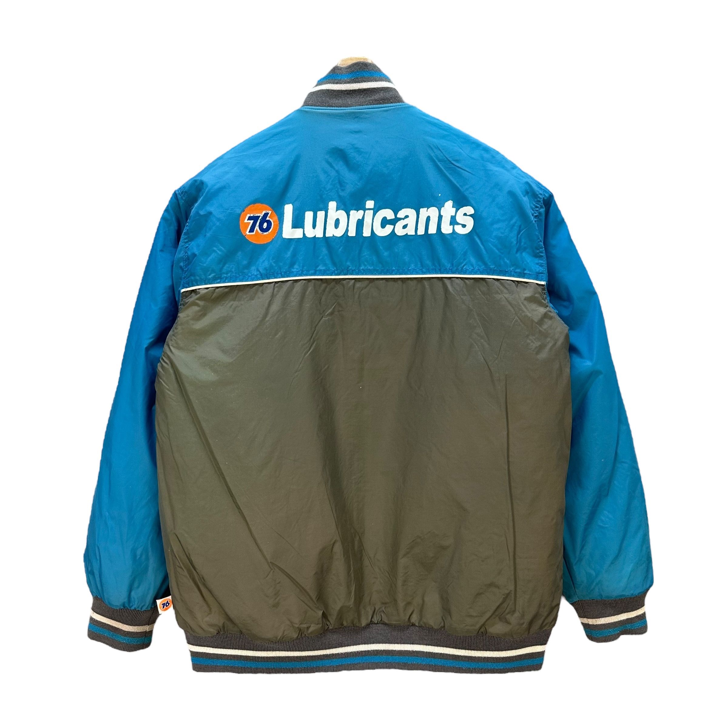 Japanese Brand 76 LUBRICANTS Motorsports Reversible Jacket #A50-1171 Size US L / EU 52-54 / 3 - 4 Thumbnail