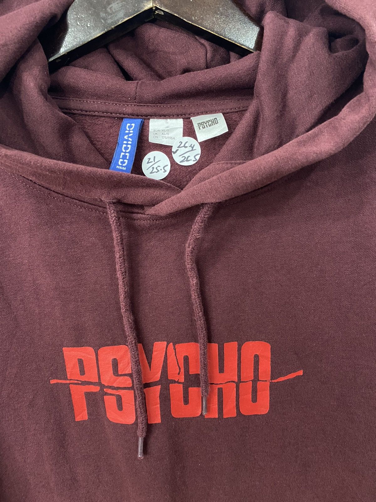H&M 💥PSYCHO horror film movie hoodies rare sweater Size US XL / EU 56 / 4 - 3 Thumbnail