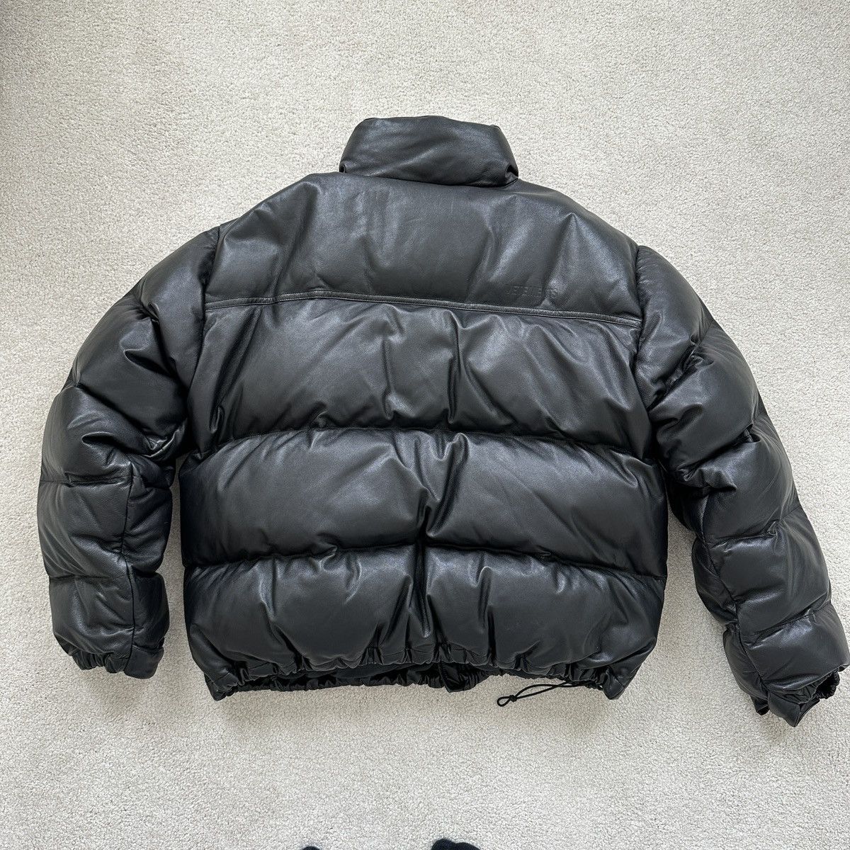 Vetements LEATHER PUFFER JACKET Size US XS / EU 42 / 0 - 4 Thumbnail