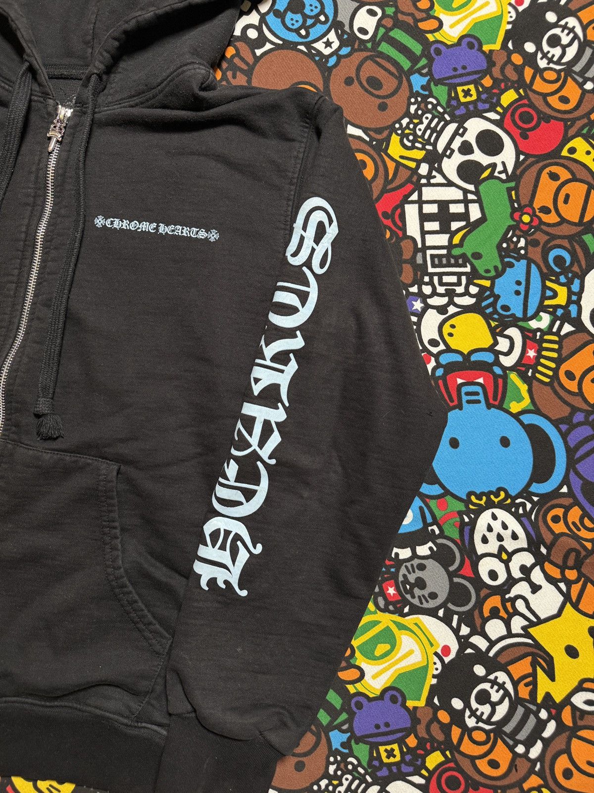 Chrome Hearts Chrome Hearts Icey Blue Script Logo Thermal Hoodie Size US S / EU 44-46 / 1 - 5 Thumbnail