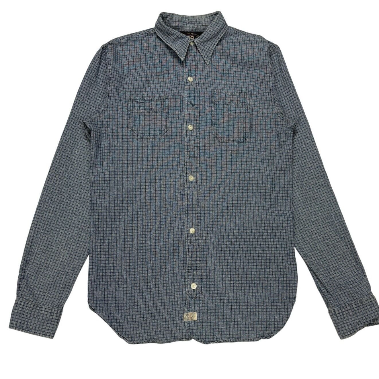 RRL Ralph Lauren RRL Double RL Ralph Lauren Plaid Button Up Chin Strap Shirt Size US XS / EU 42 / 0 - 1 Thumbnail