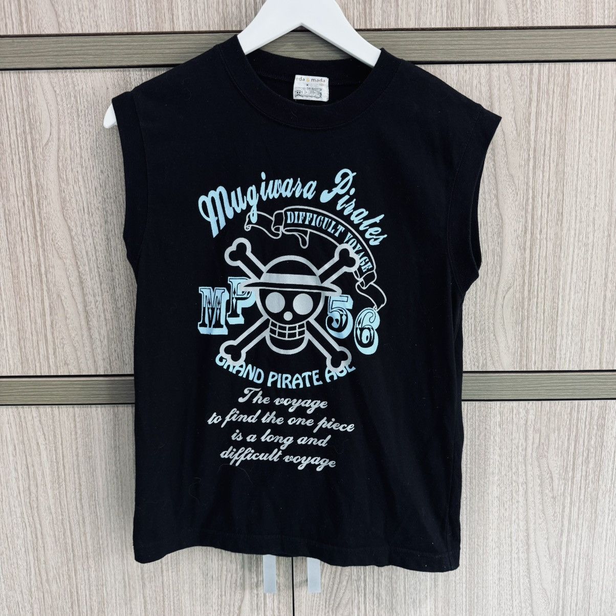 Anime One Piece - Mugiwara Pirate Sleeveless Tee Size US XS / EU 42 / 0 - 1 Thumbnail