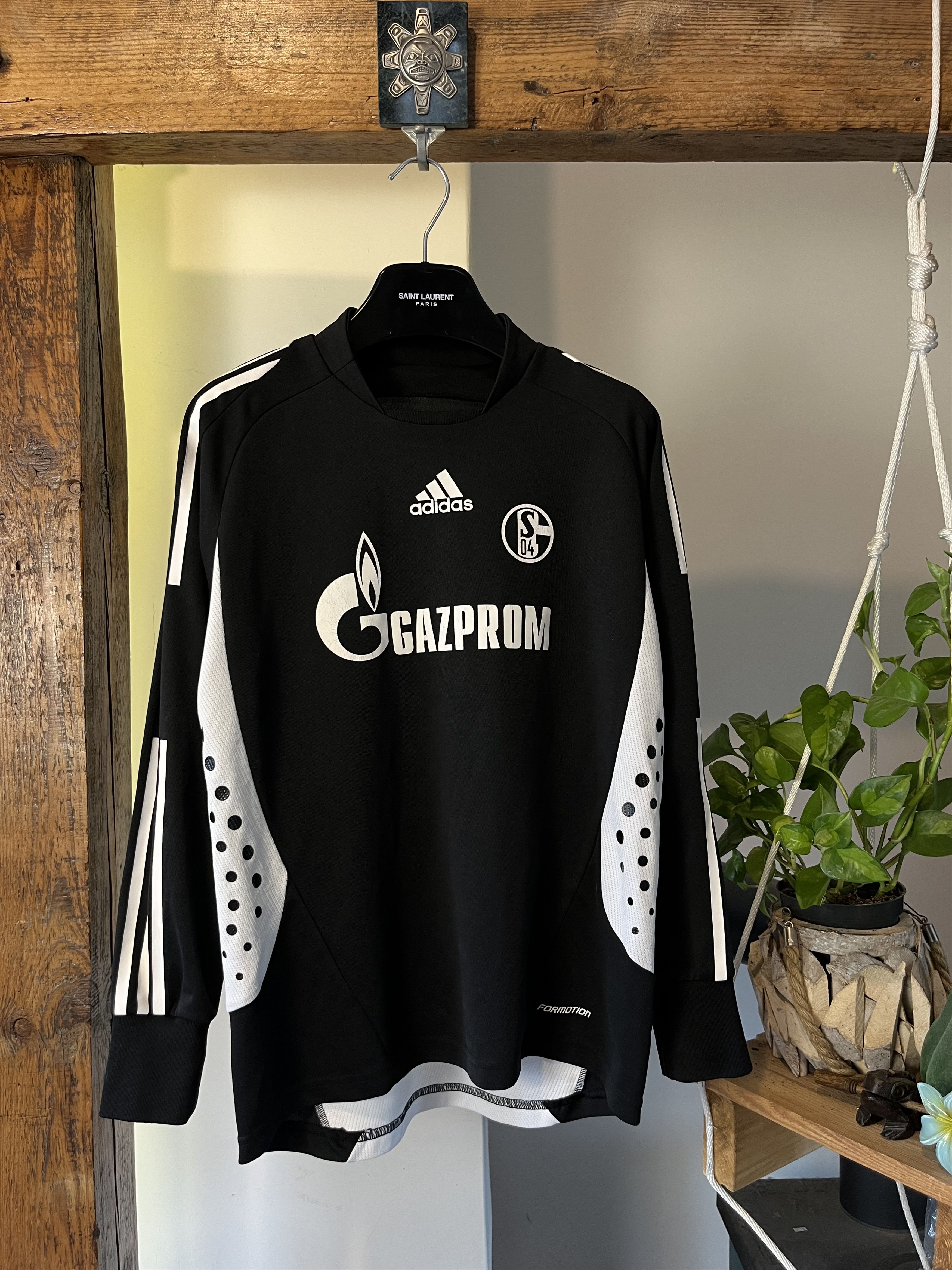 Adidas × Vintage 2008/2009 Adidas x FC Schalke 04 Goalkeeper Jersey Pro Size US S / EU 44-46 / 1 - 1 Thumbnail