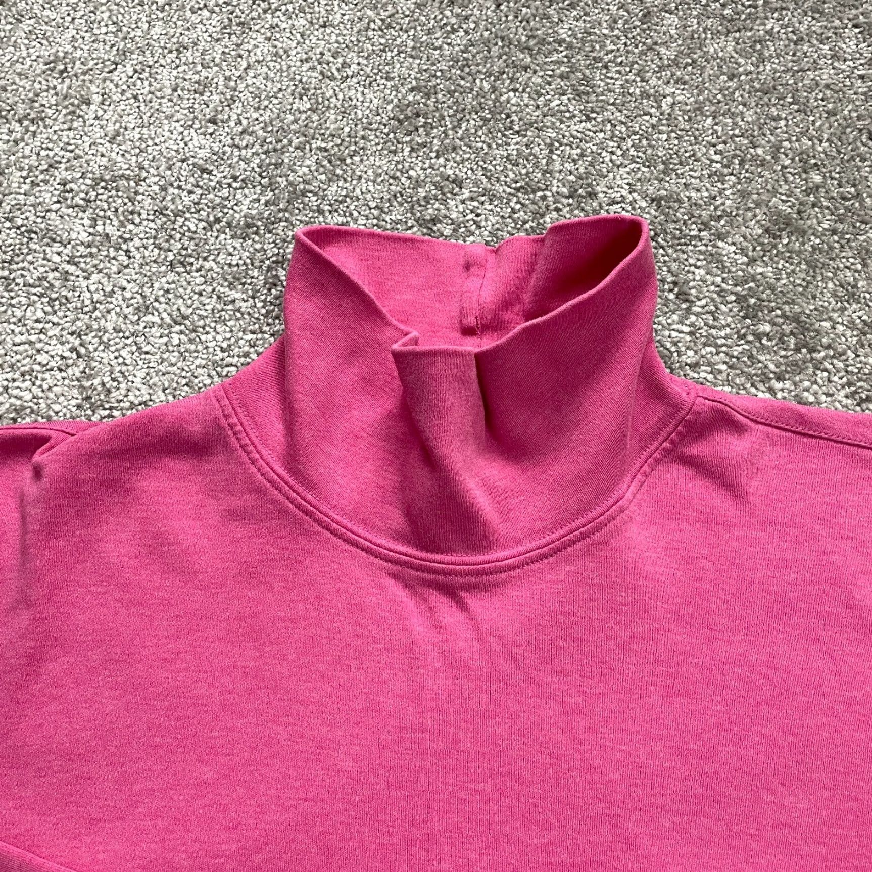 Lands' End Lands' End Women's Pink Sweater Large Knit Pullover Long Sleeve Casual Fall Spring Summer Winter Size L / US 10 / IT 46 - 3 Thumbnail