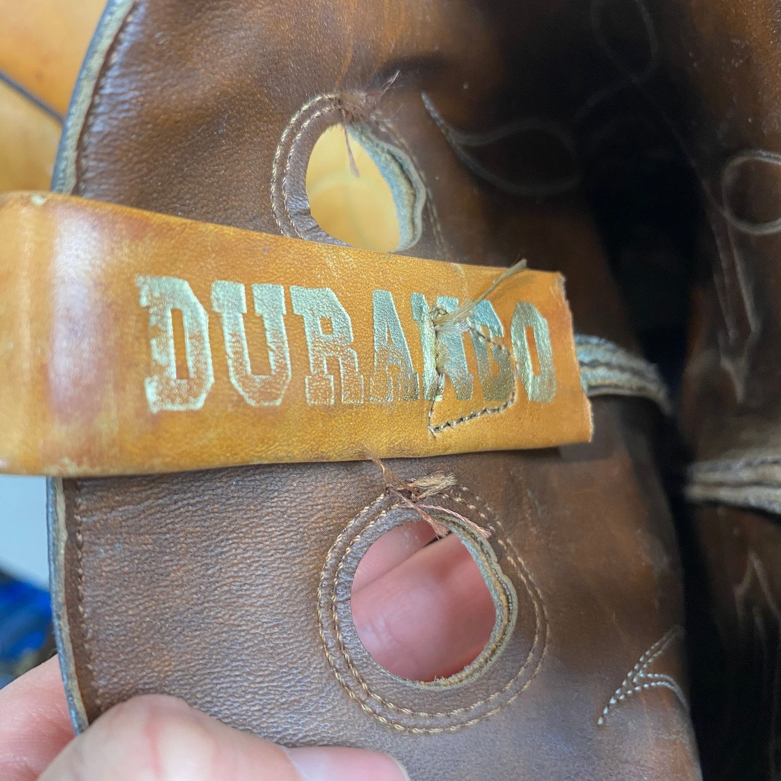 Durango Durango Leather Western Cowboy Boots Men's 10EE Size US 10 / EU 43 - 8 Thumbnail