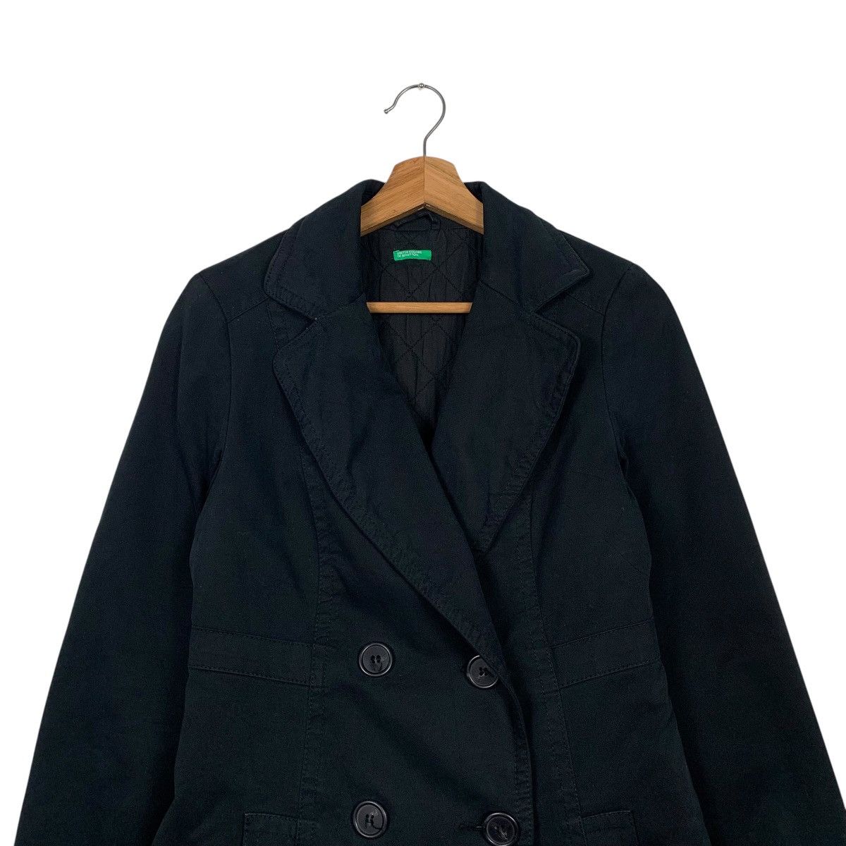United Colors Of Benetton United Colors Of Benetton Double Breasted Trench Coat Size M / US 6-8 / IT 42-44 - 2 Thumbnail