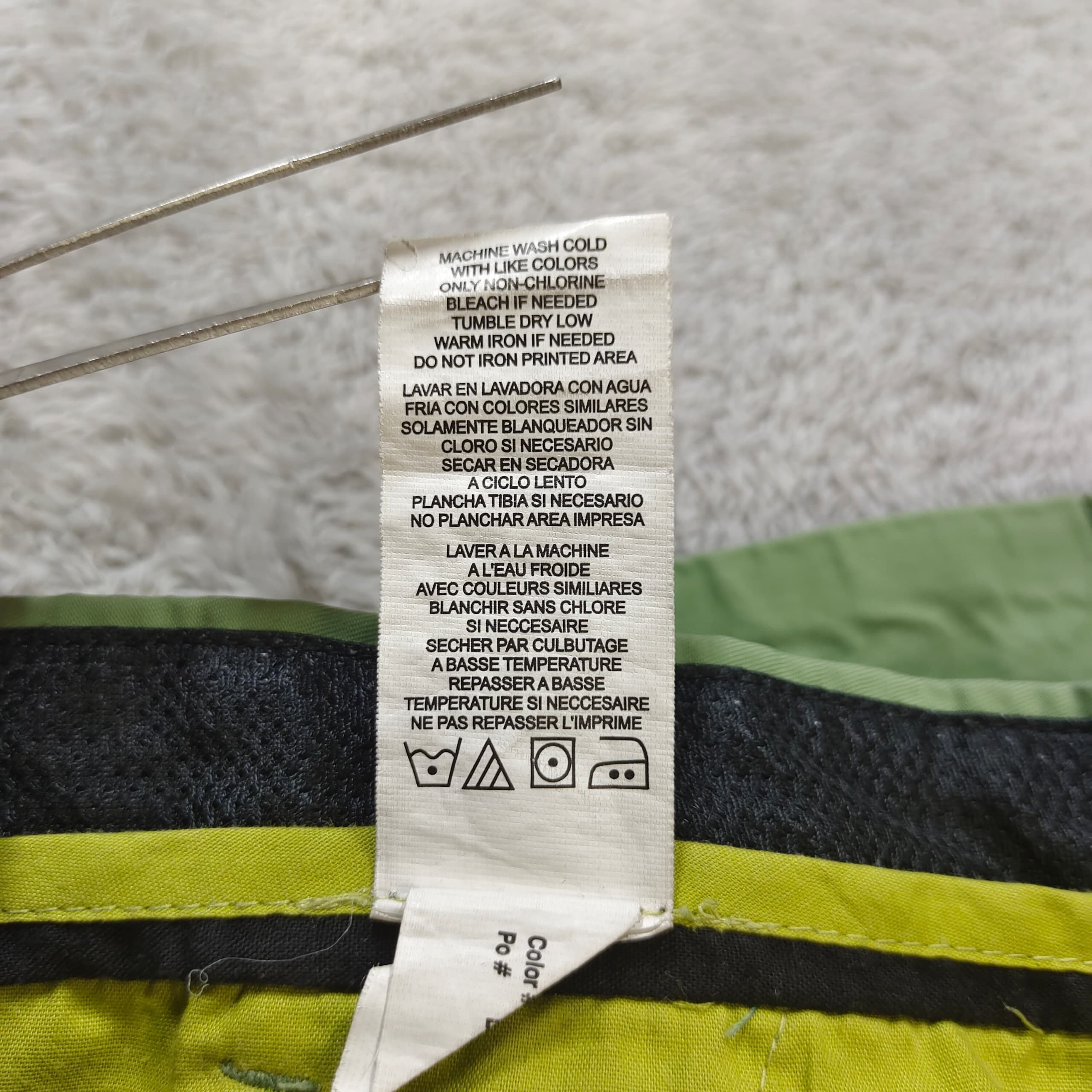 Stussy × Vintage TAHOE RIVER OUTFITTERS WAIST 47 GREEN OUTDOOR TRAVEL SHORTS Size US 44 / EU 60 - 10 Thumbnail