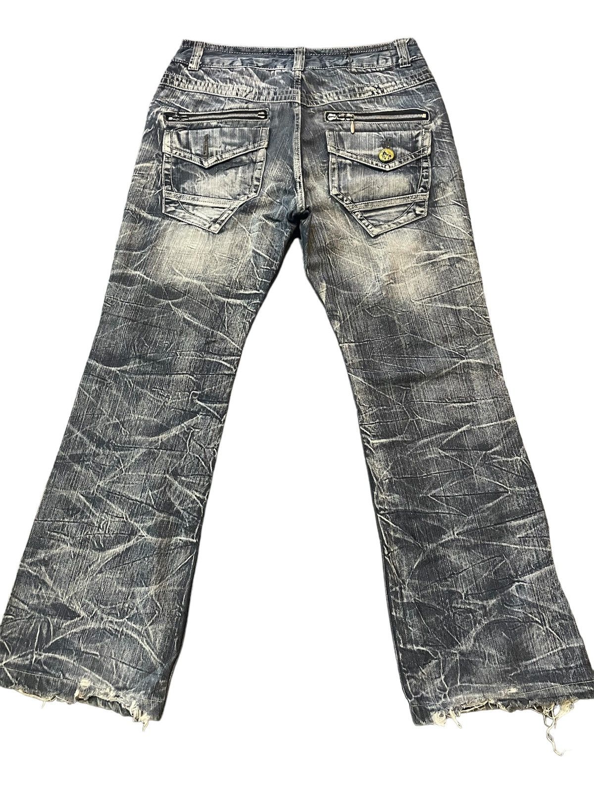 Japanese Brand Flare Jeans Blow By Blue Bootcut Size US 32 / EU 48 - 2 Thumbnail