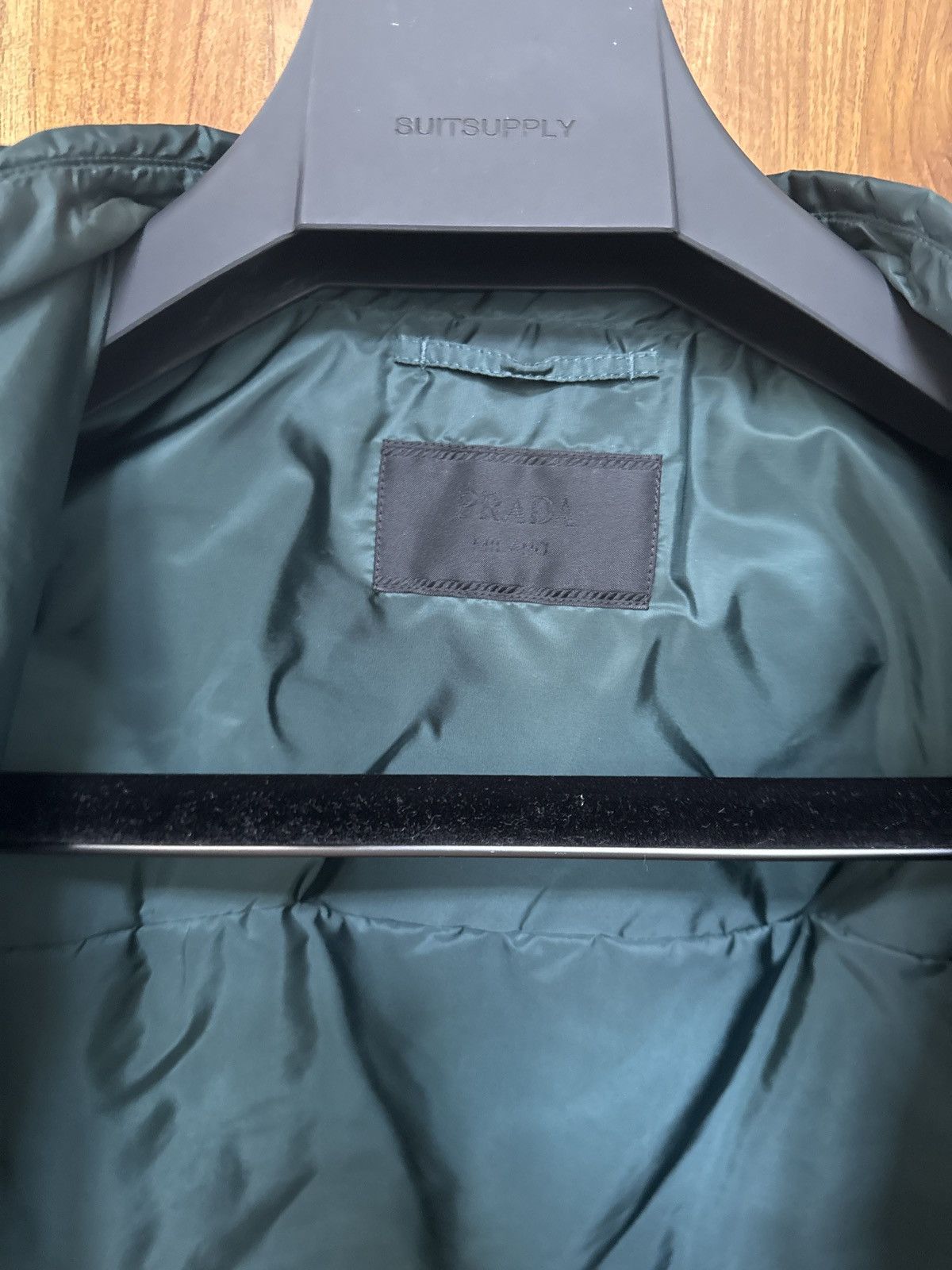 Prada Green Prada Jacket - Nylon Piuma Size US M / EU 48-50 / 2 - 5 Thumbnail