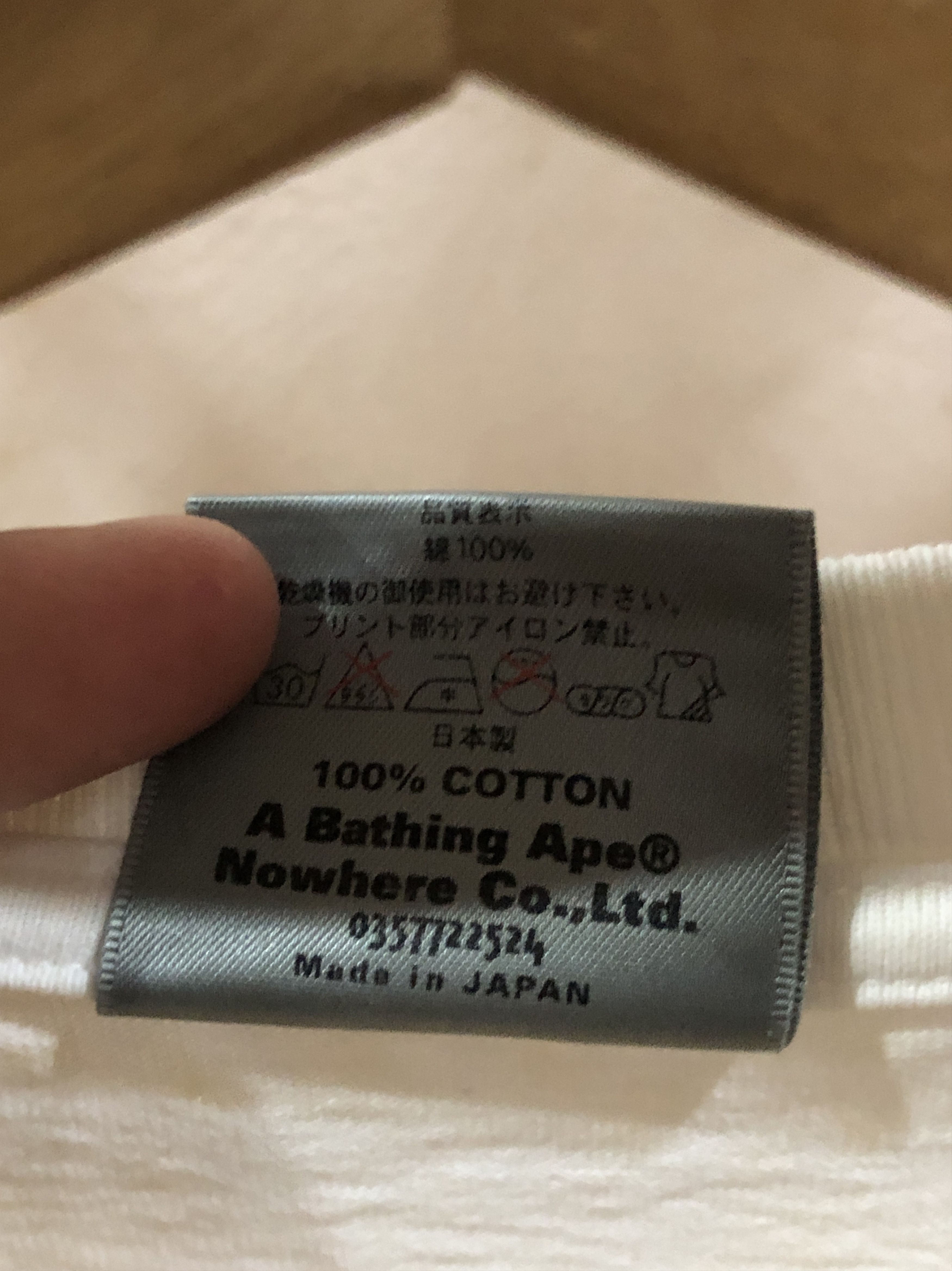 Bape OG 2001 A Bathing Ape Ape shall Never Kill ape L/s Shirts Size US M / EU 48-50 / 2 - 5 Thumbnail