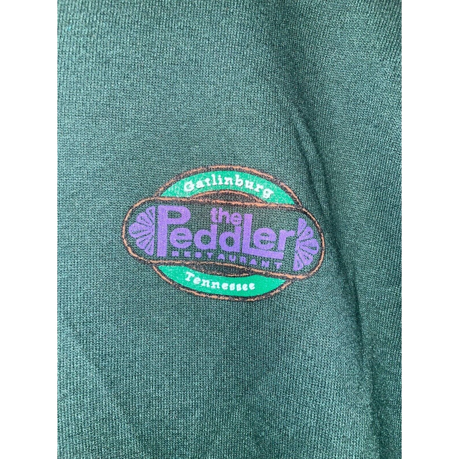 Jerzees Vintage The Peddler Restaurant Sweatshirt Crewneck VTG 90s L Size US L / EU 52-54 / 3 - 3 Thumbnail