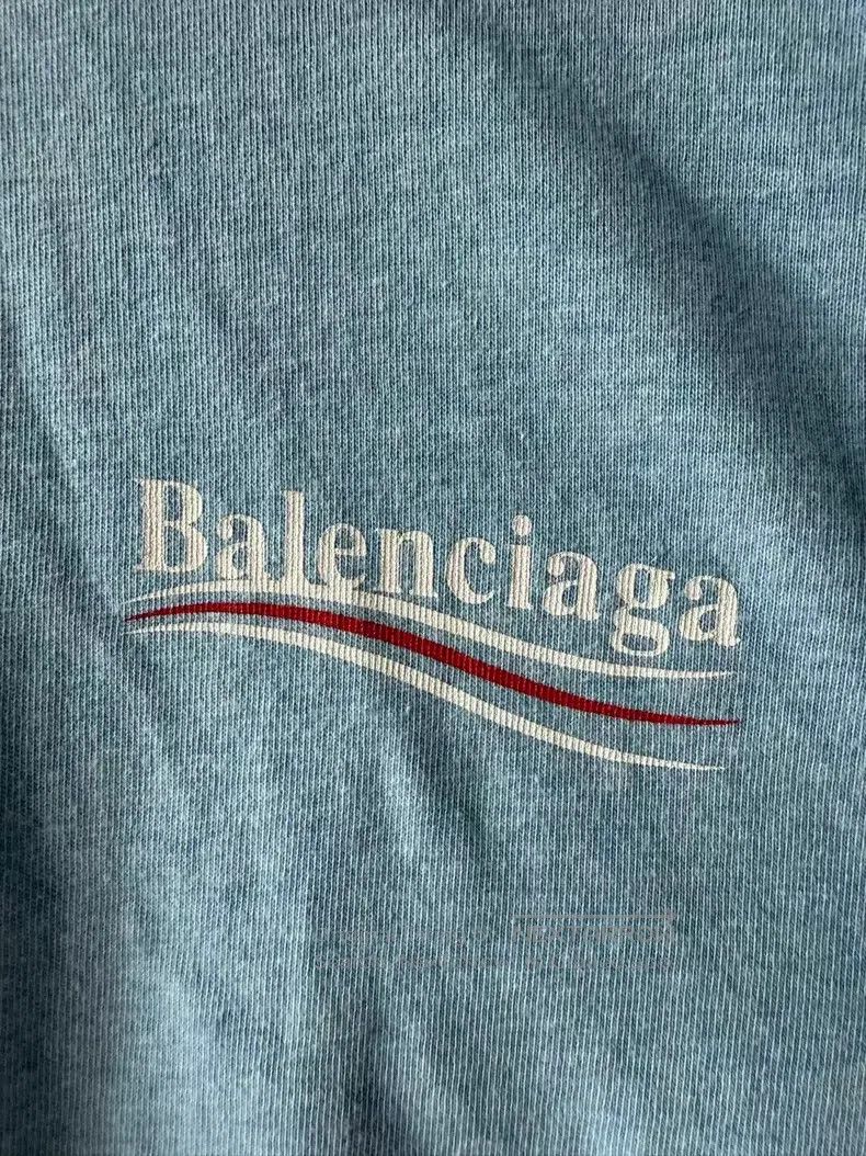 Balenciaga Balenciaga Haze Blue Coca-Cola Short Sleeve Size US XS / EU 42 / 0 - 7 Thumbnail